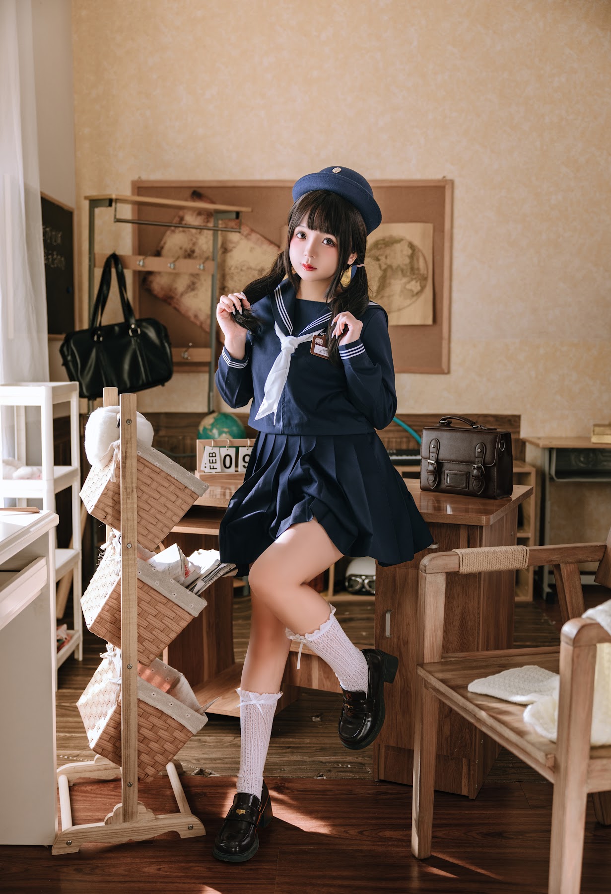 Coser@日奈娇 – 补习班 - P22