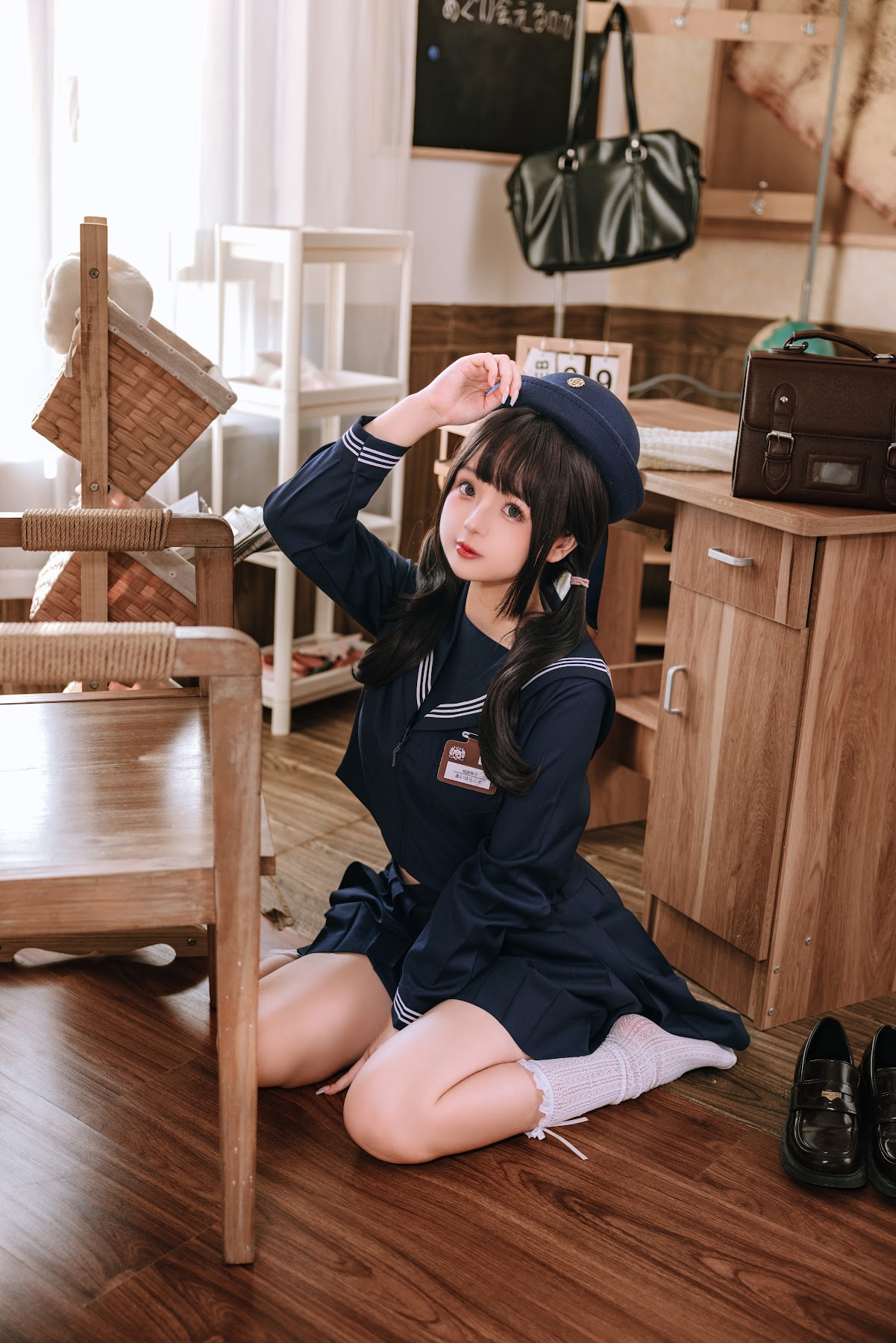 Coser@日奈娇 – 补习班 - P34