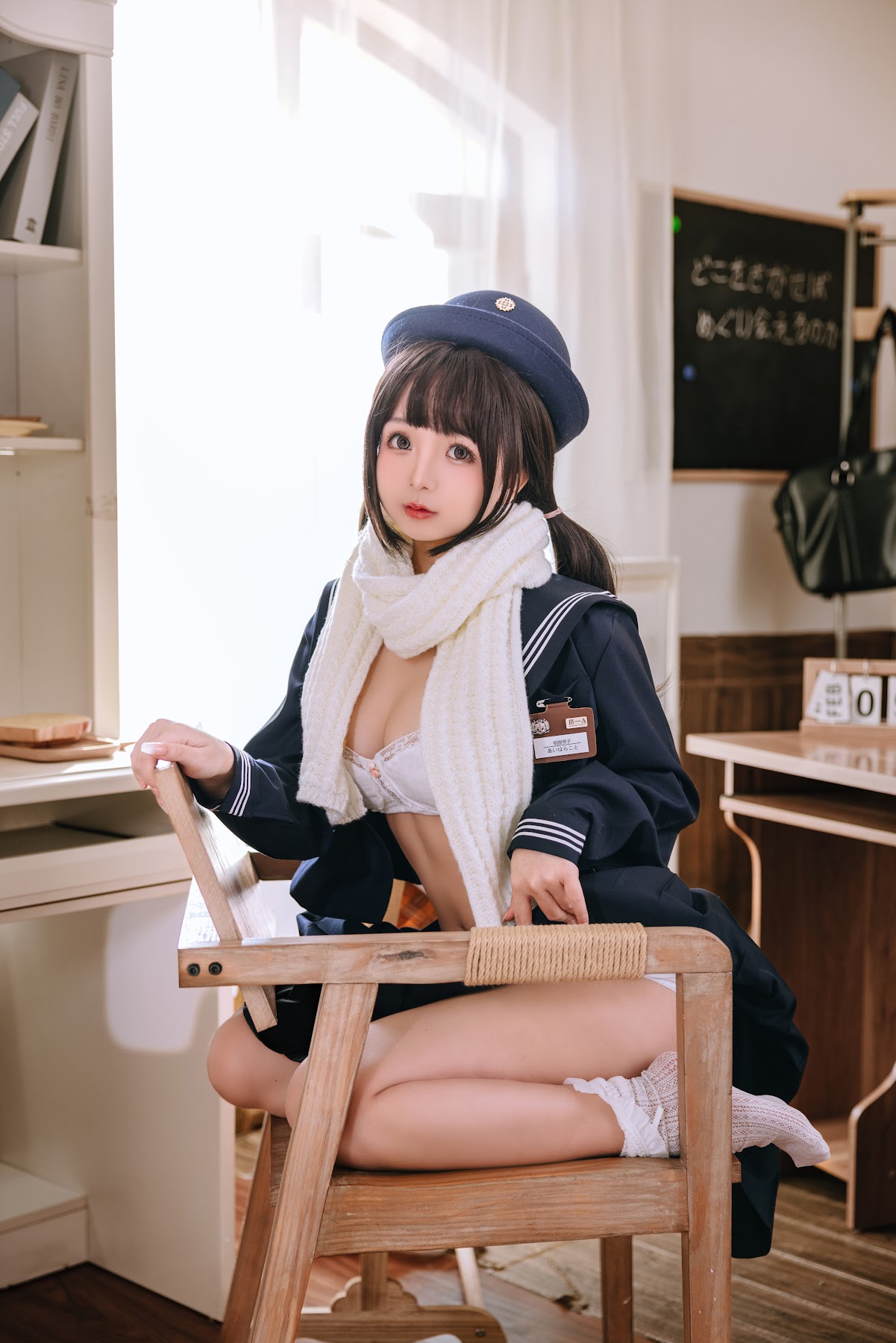 Coser@日奈娇 – 补习班 - P36