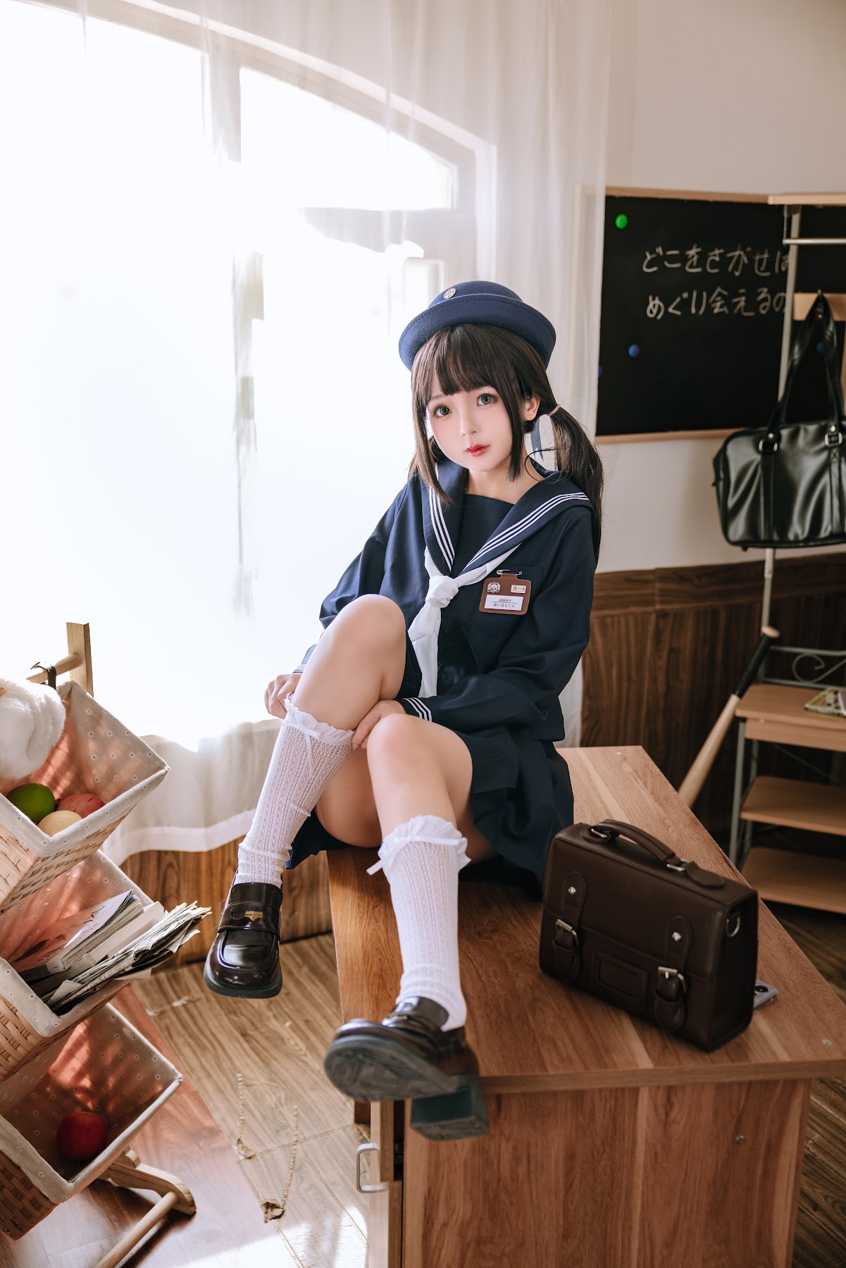 Coser@日奈娇 – 补习班 - P5