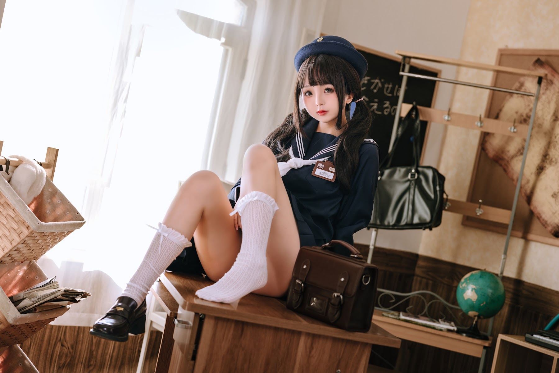 Coser@日奈娇 – 补习班 - P7