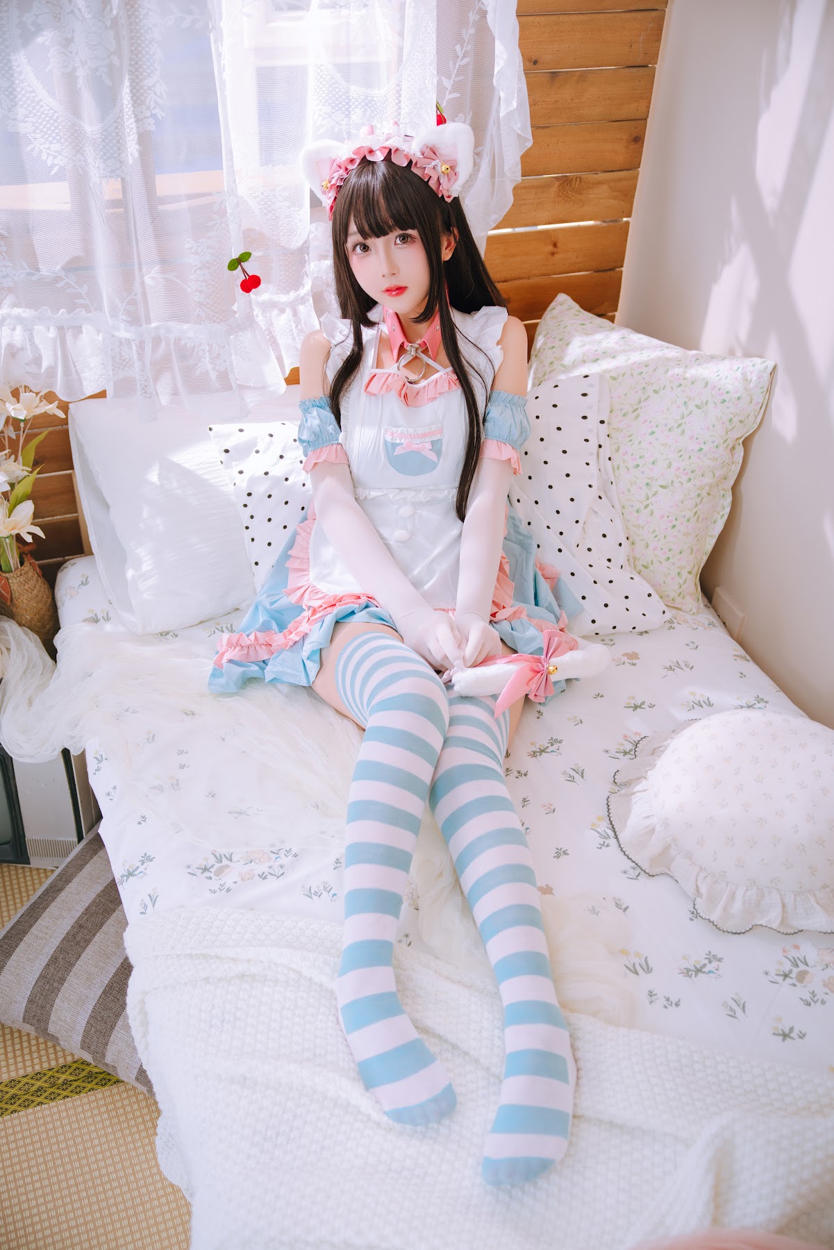 Coser@日奈娇 – 兔尾女仆 - P17