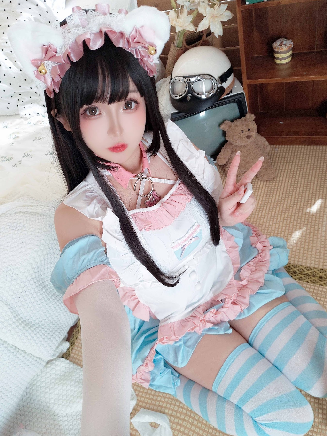 Coser@日奈娇 – 兔尾女仆 - P18