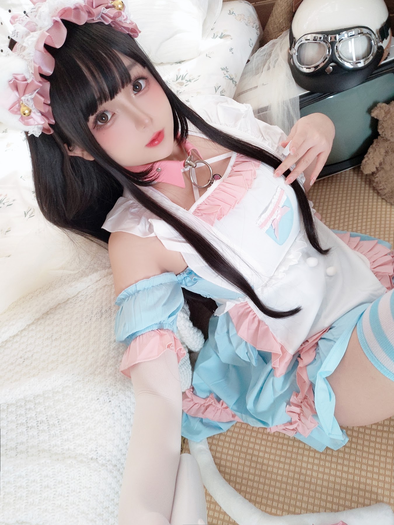 Coser@日奈娇 – 兔尾女仆 - P1