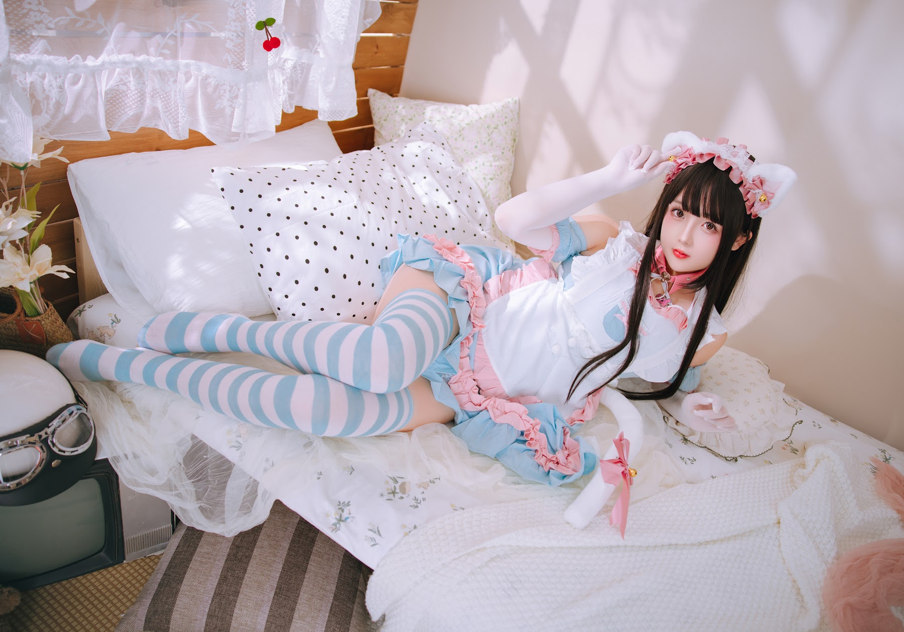 Coser@日奈娇 – 兔尾女仆 - P22