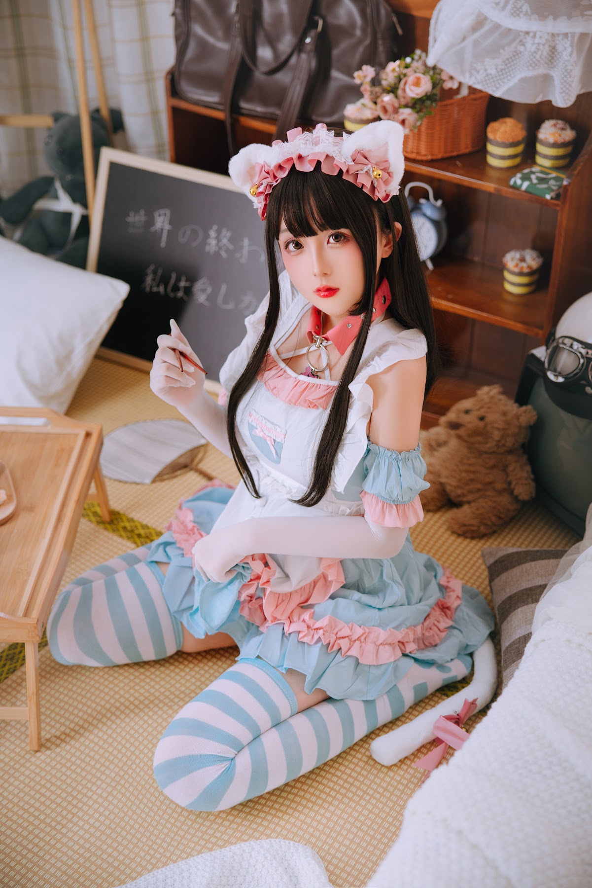 Coser@日奈娇 – 兔尾女仆 - P25