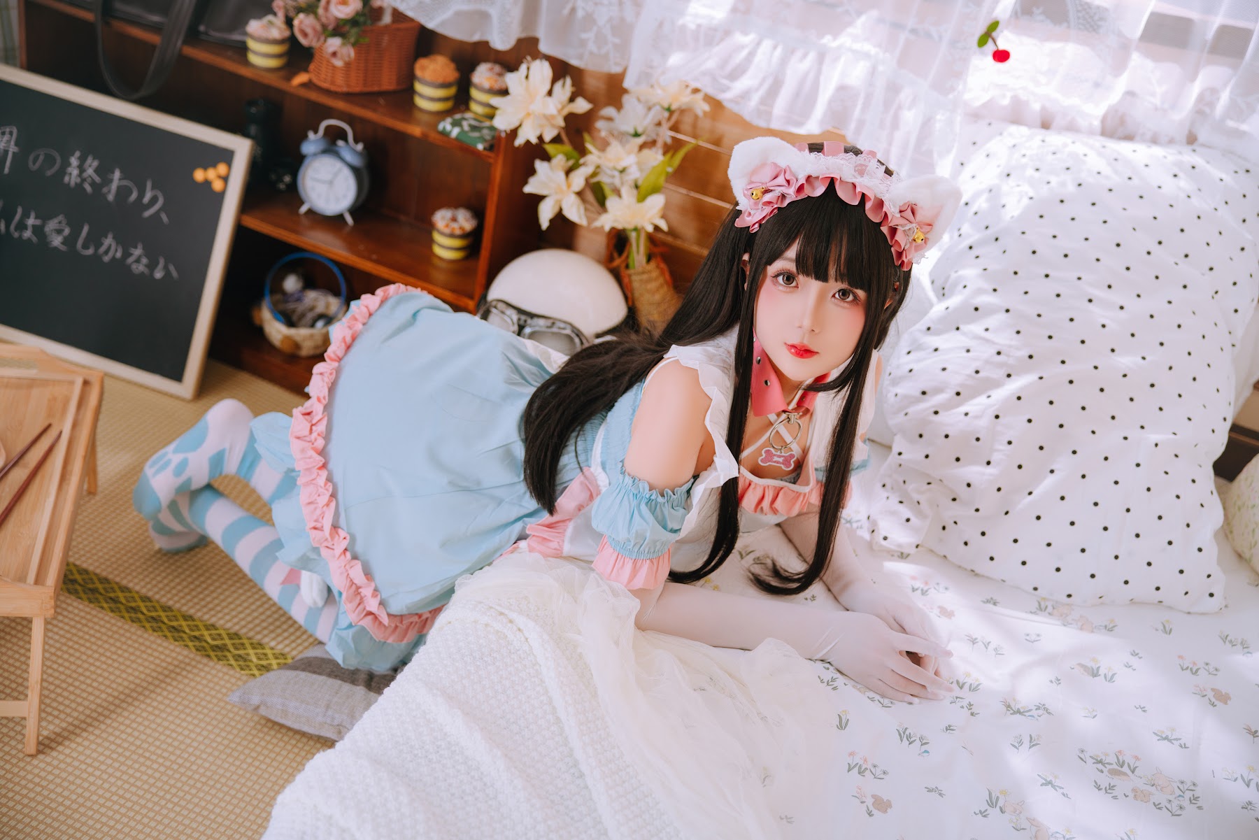 Coser@日奈娇 – 兔尾女仆 - P28