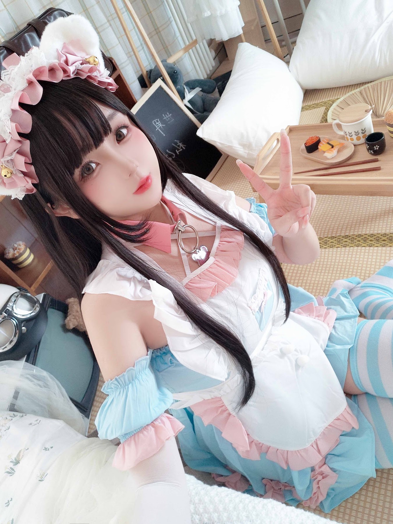 Coser@日奈娇 – 兔尾女仆 - P29