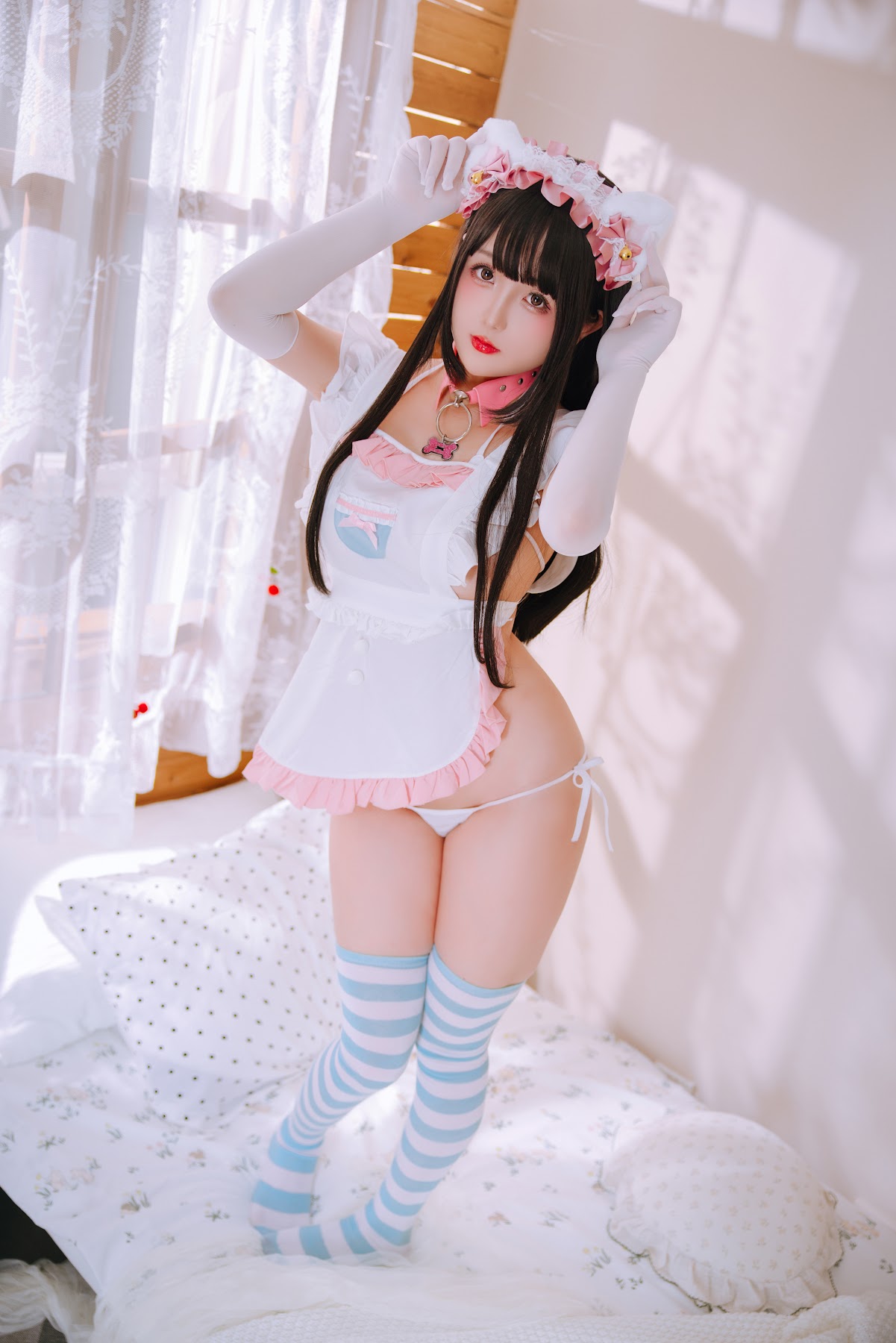 Coser@日奈娇 – 兔尾女仆 - P41