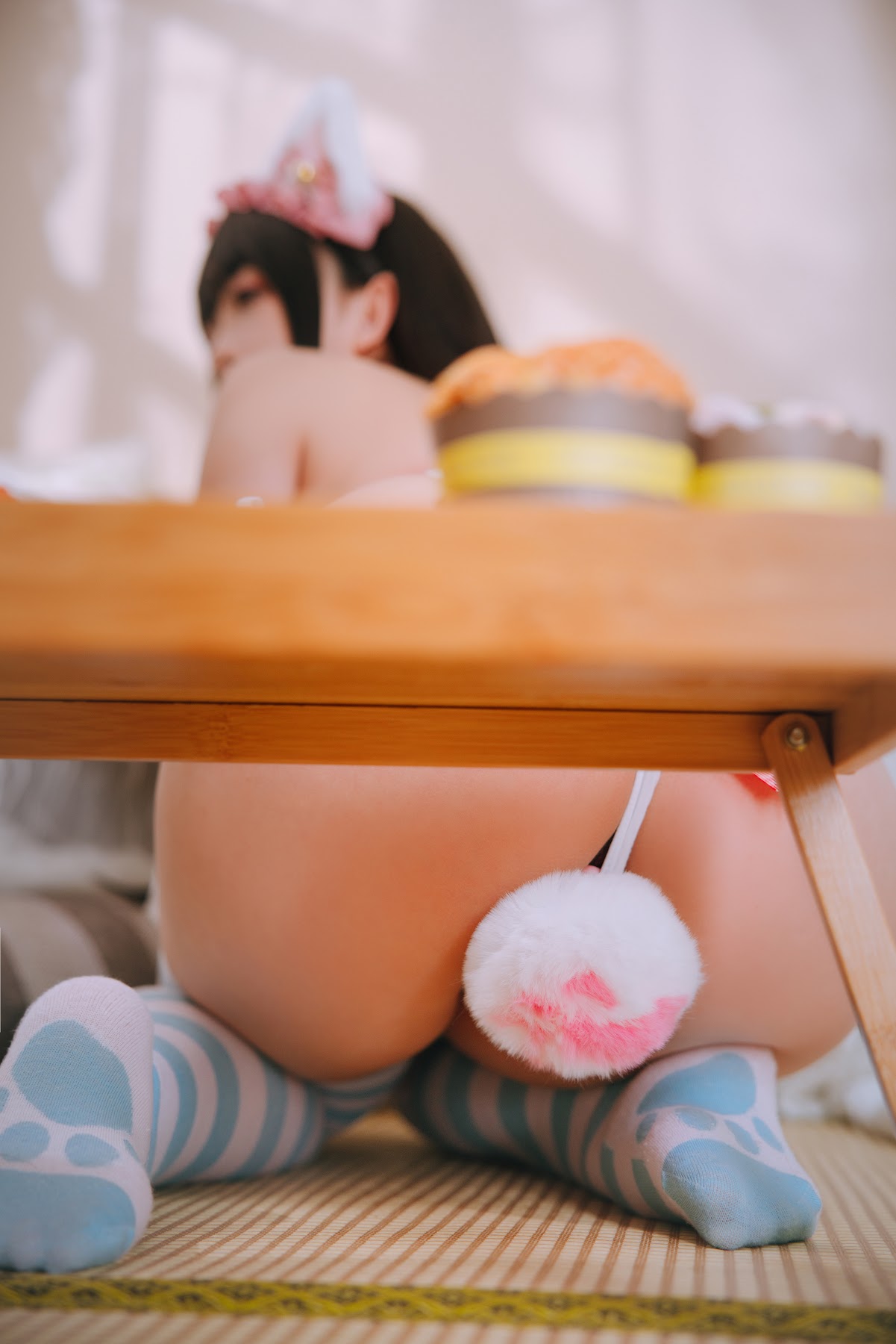 Coser@日奈娇 – 兔尾女仆 - P49