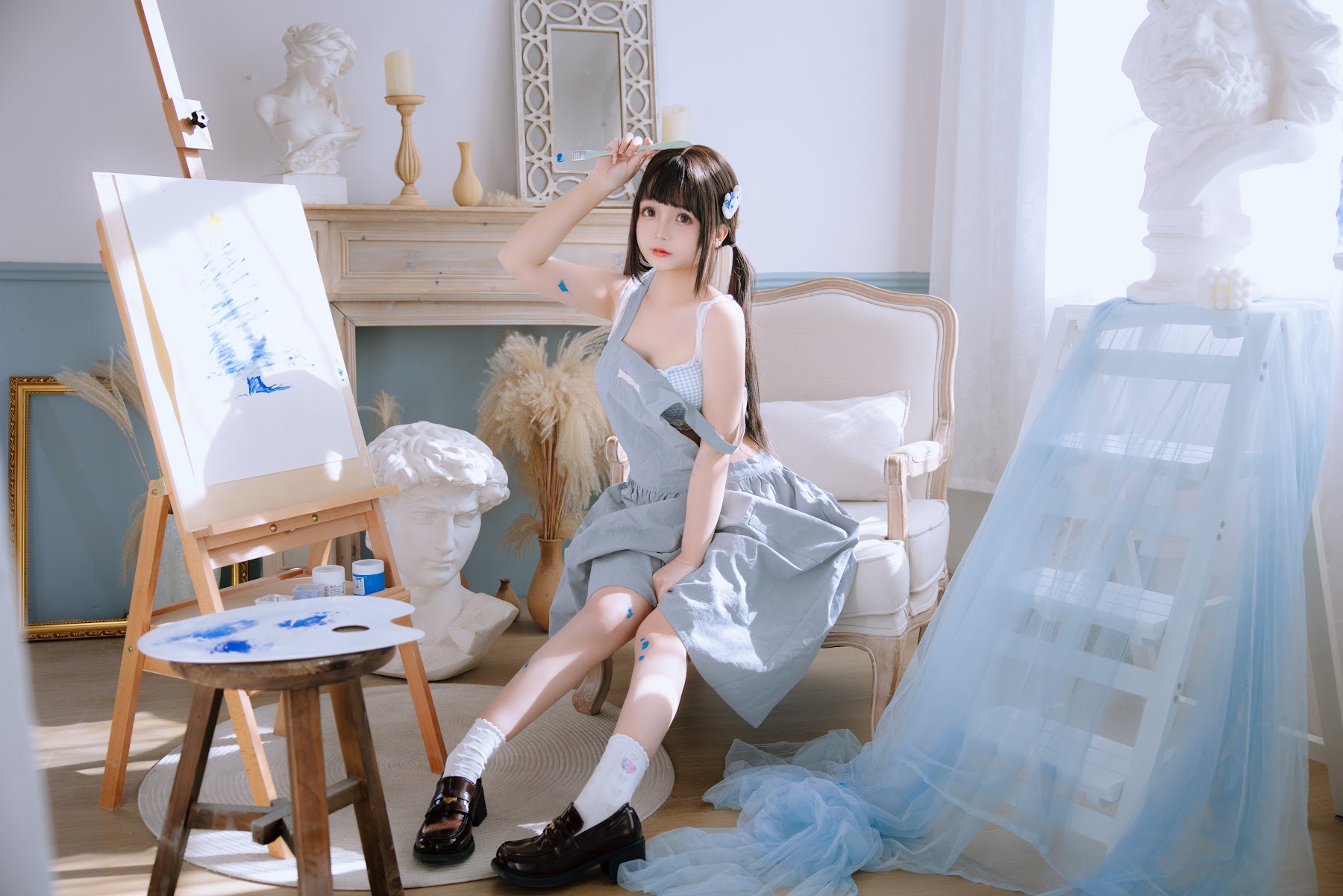 Coser@日奈娇 – 美术生 - P87