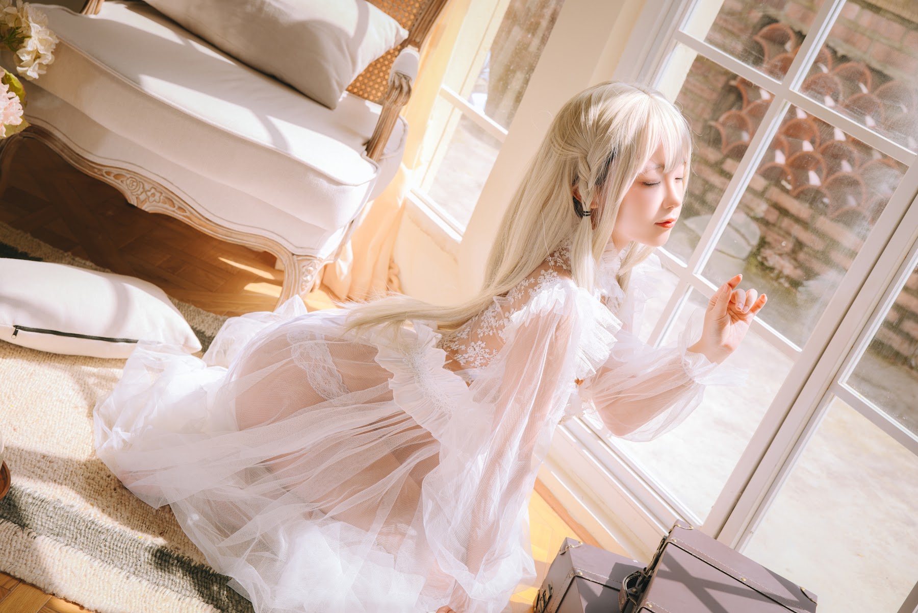 Coser@日奈娇 – 白纱衣 - P9