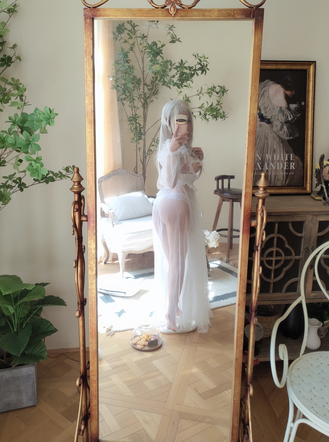 Coser@日奈娇 – 白纱衣 - P114