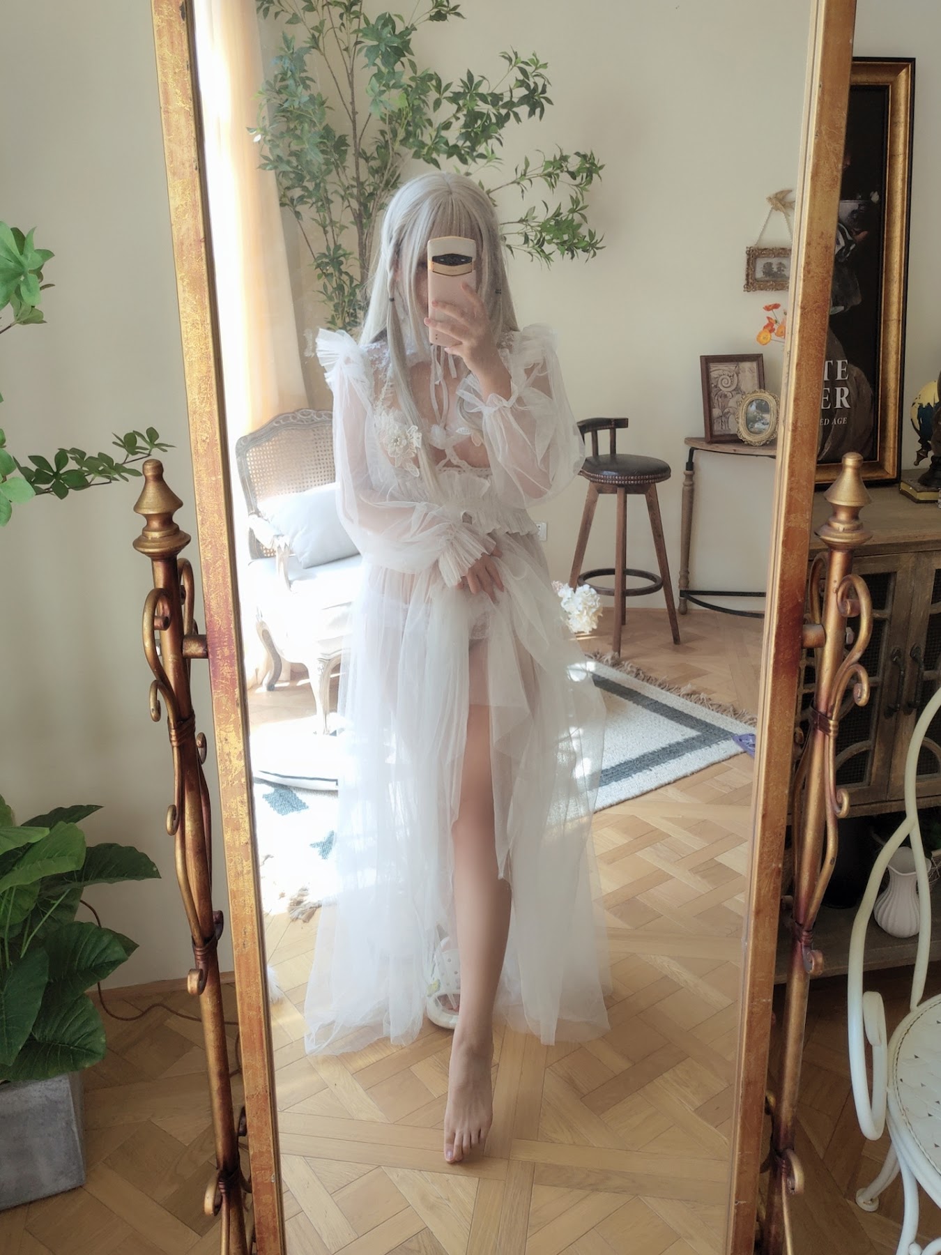 Coser@日奈娇 – 白纱衣 - P115