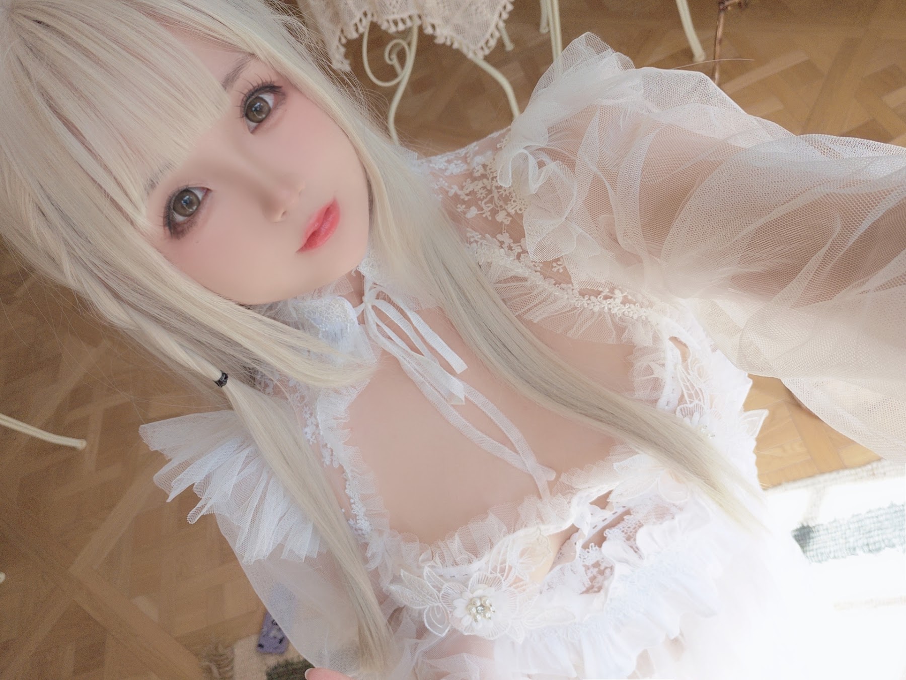 Coser@日奈娇 – 白纱衣 - P118