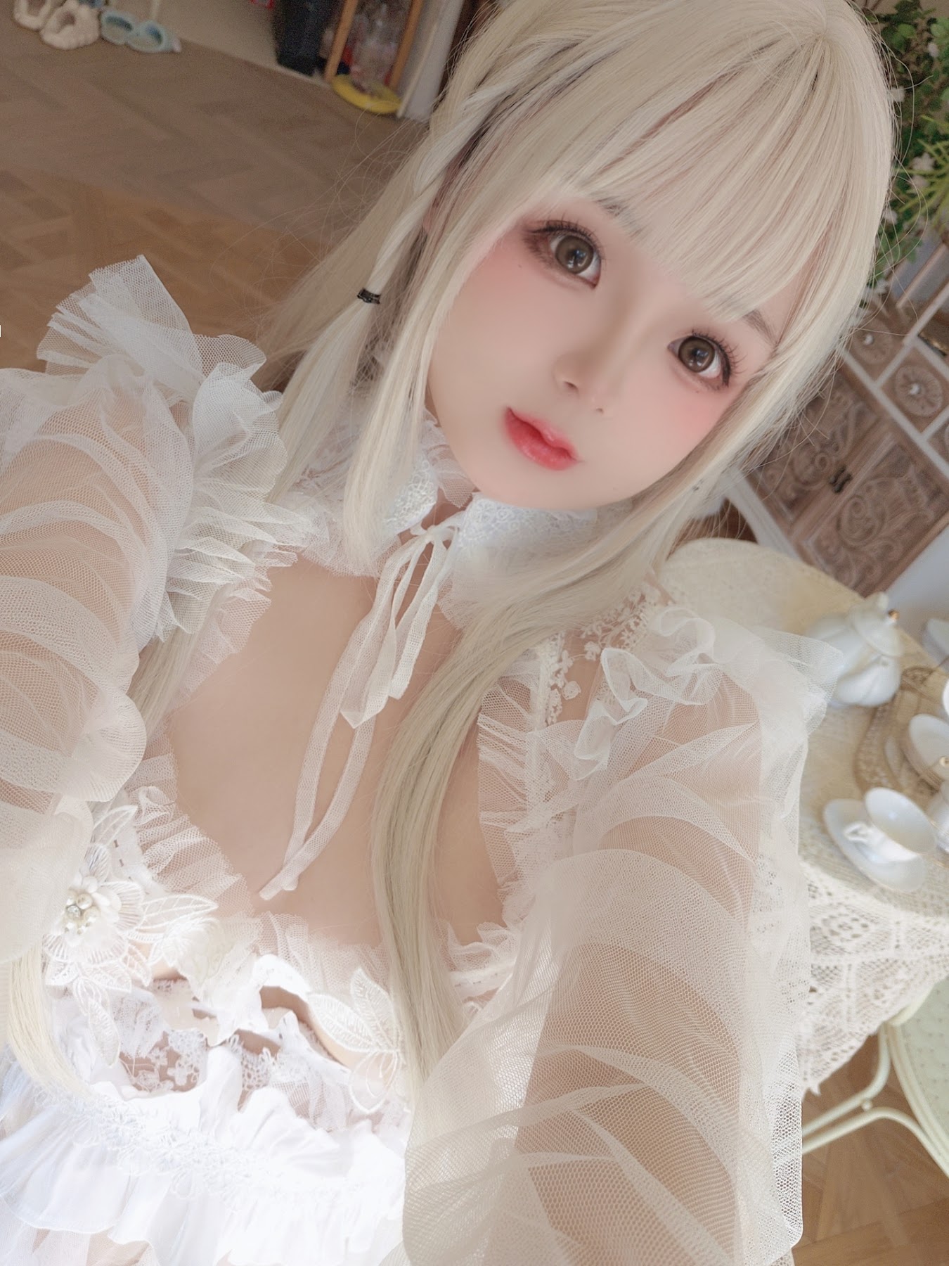 Coser@日奈娇 – 白纱衣 - P123