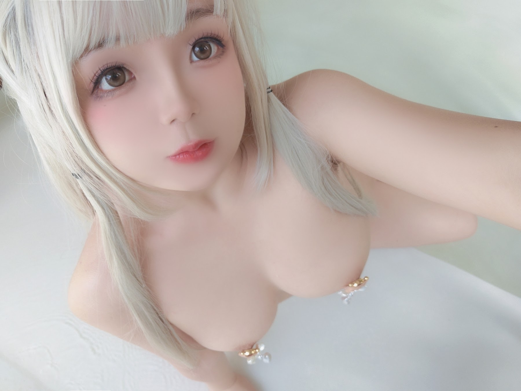 Coser@日奈娇 – 白纱衣 - P131