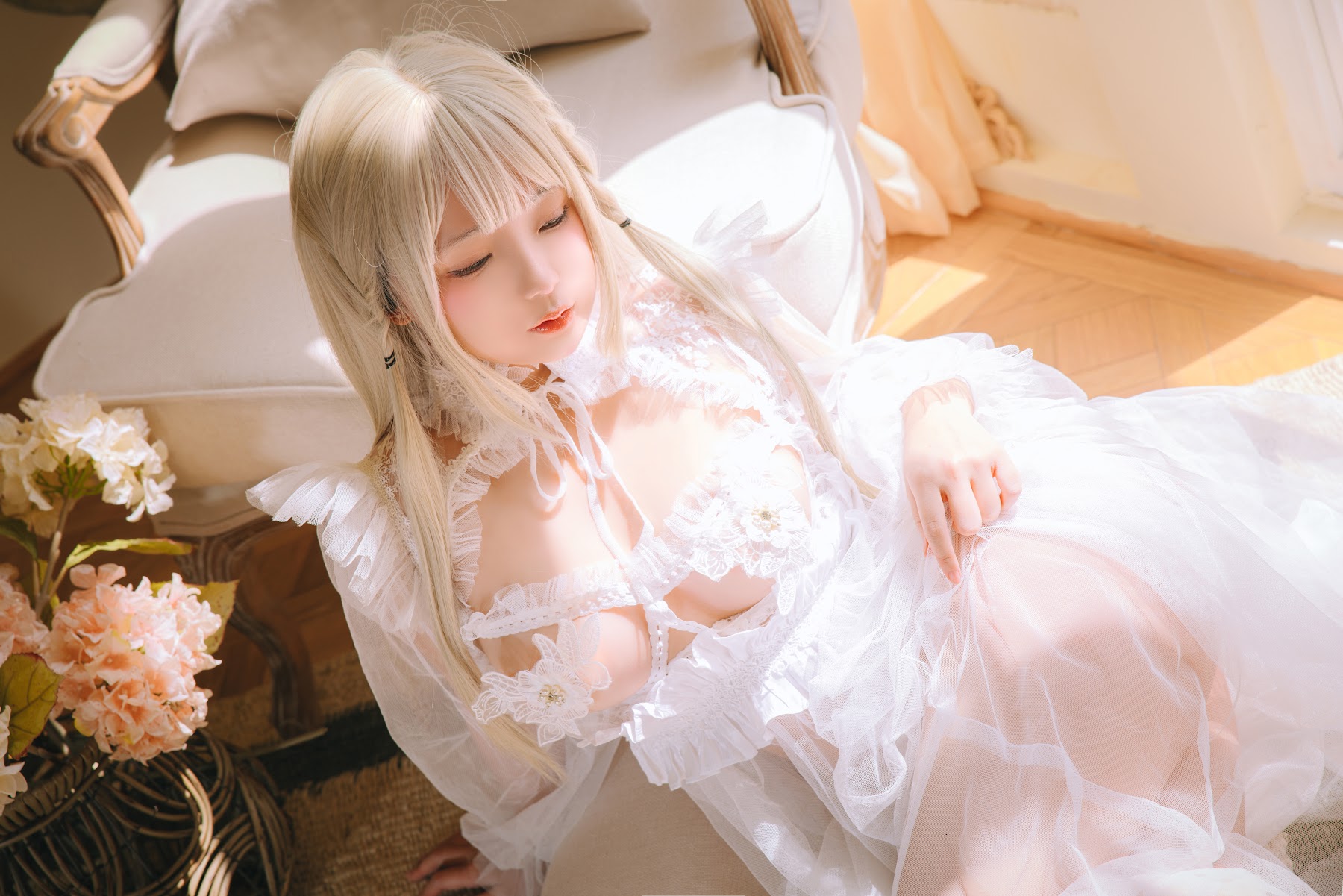 Coser@日奈娇 – 白纱衣 - P13