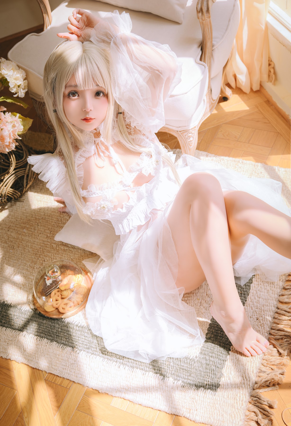 Coser@日奈娇 – 白纱衣 - P15