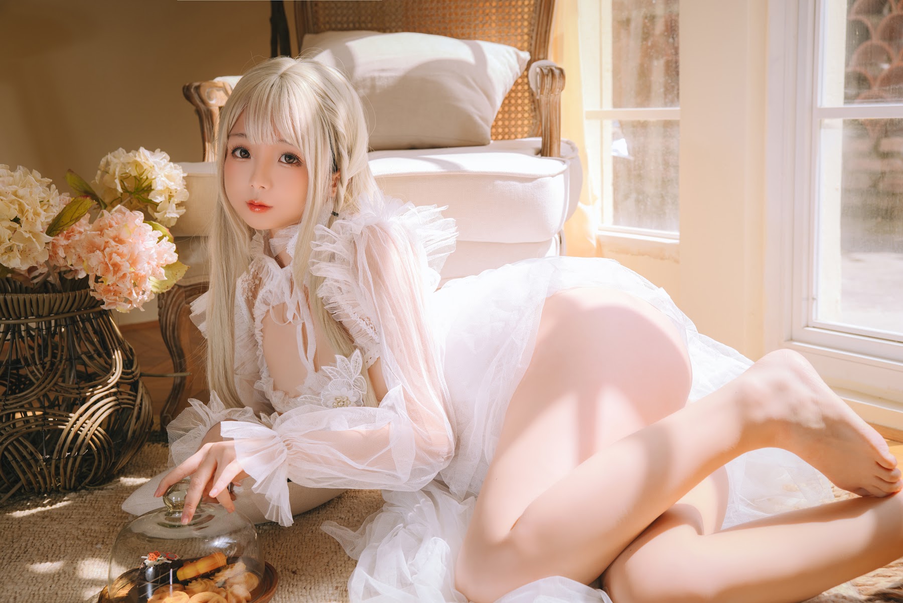 Coser@日奈娇 – 白纱衣 - P17