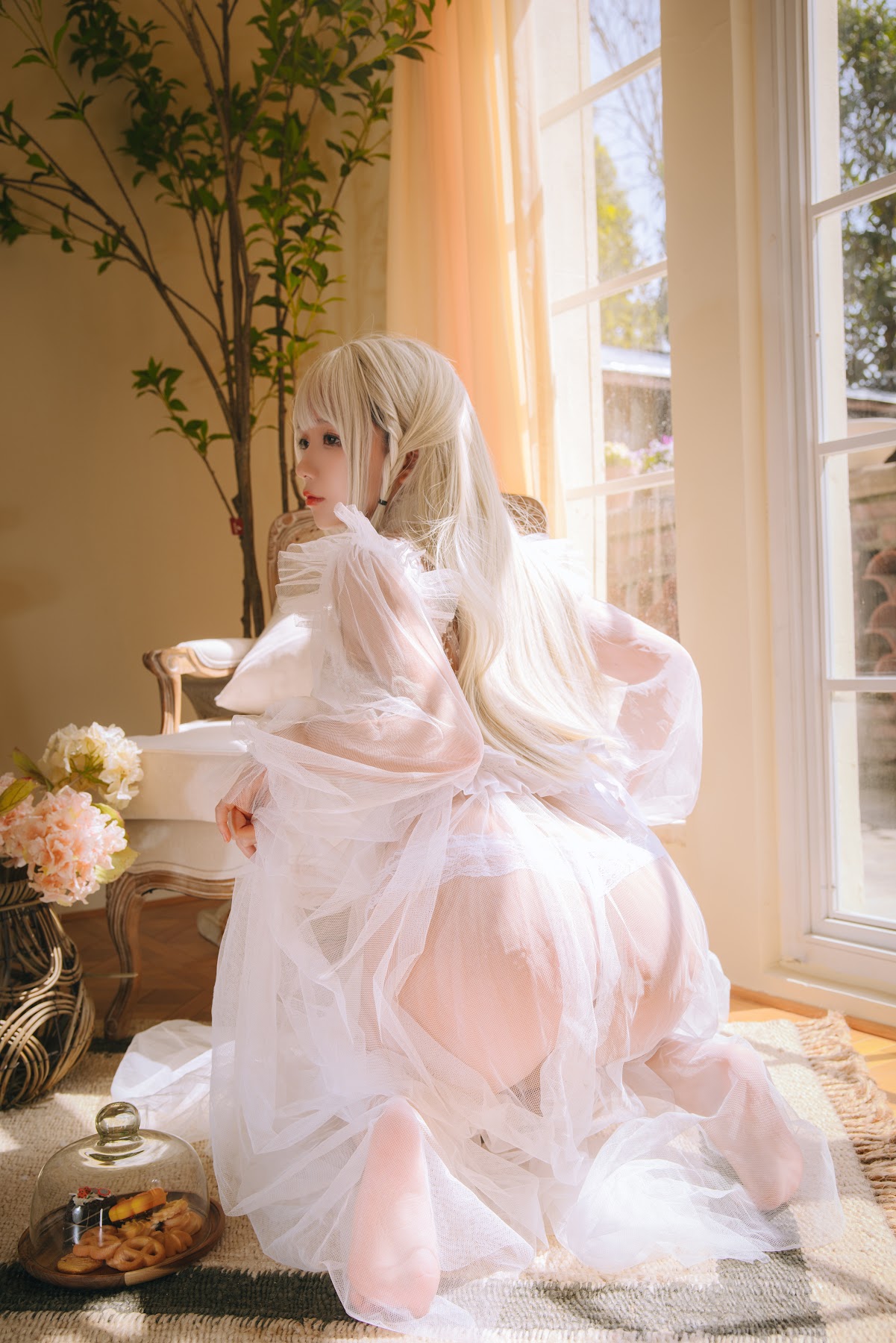 Coser@日奈娇 – 白纱衣 - P18