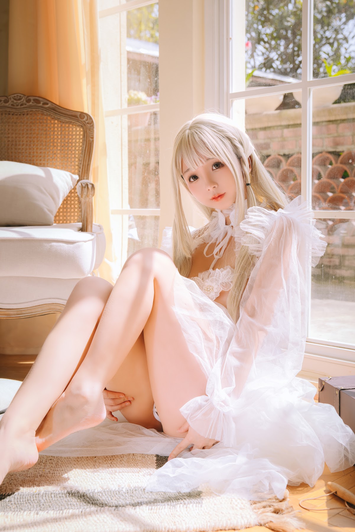 Coser@日奈娇 – 白纱衣 - P21