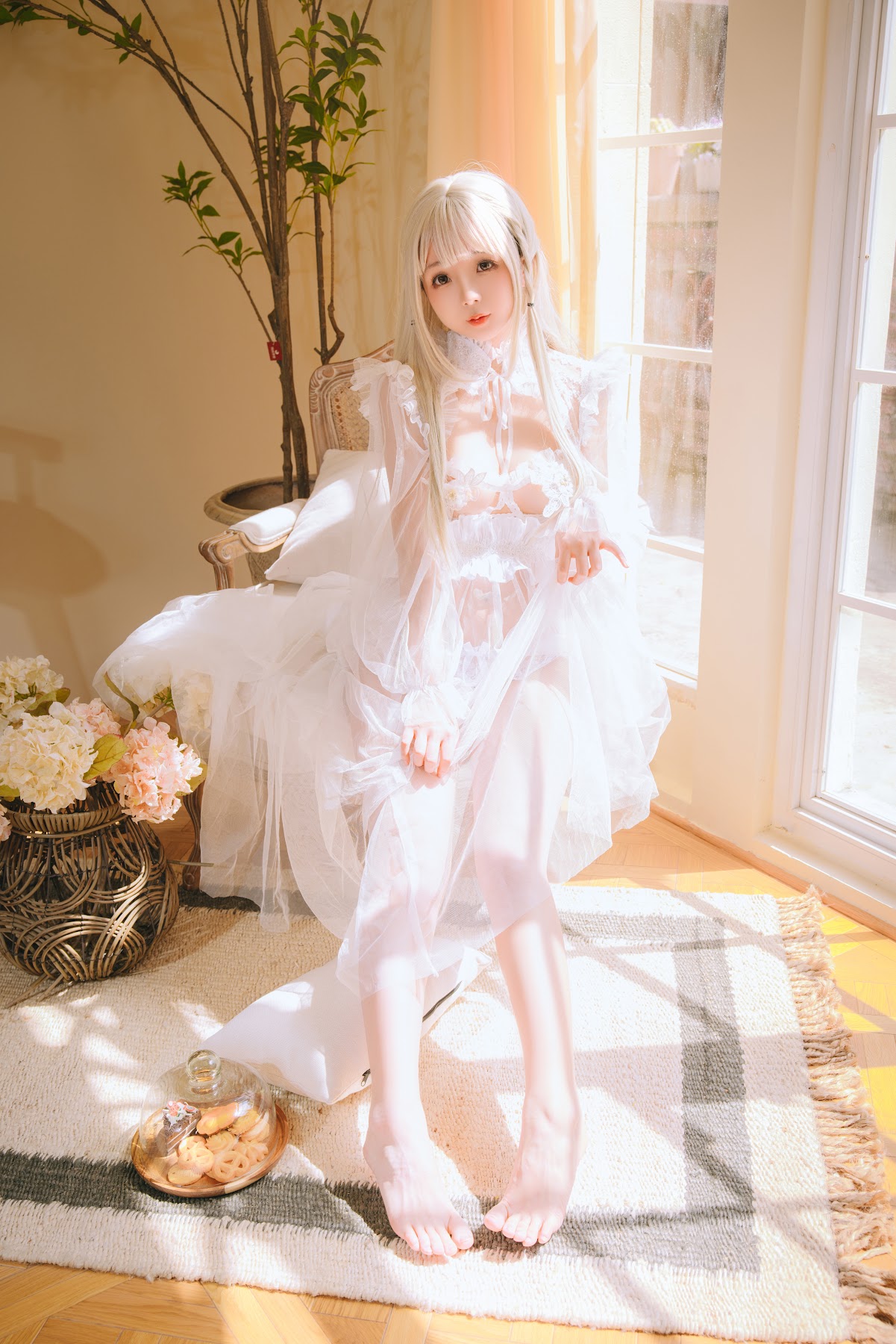 Coser@日奈娇 – 白纱衣 - P27