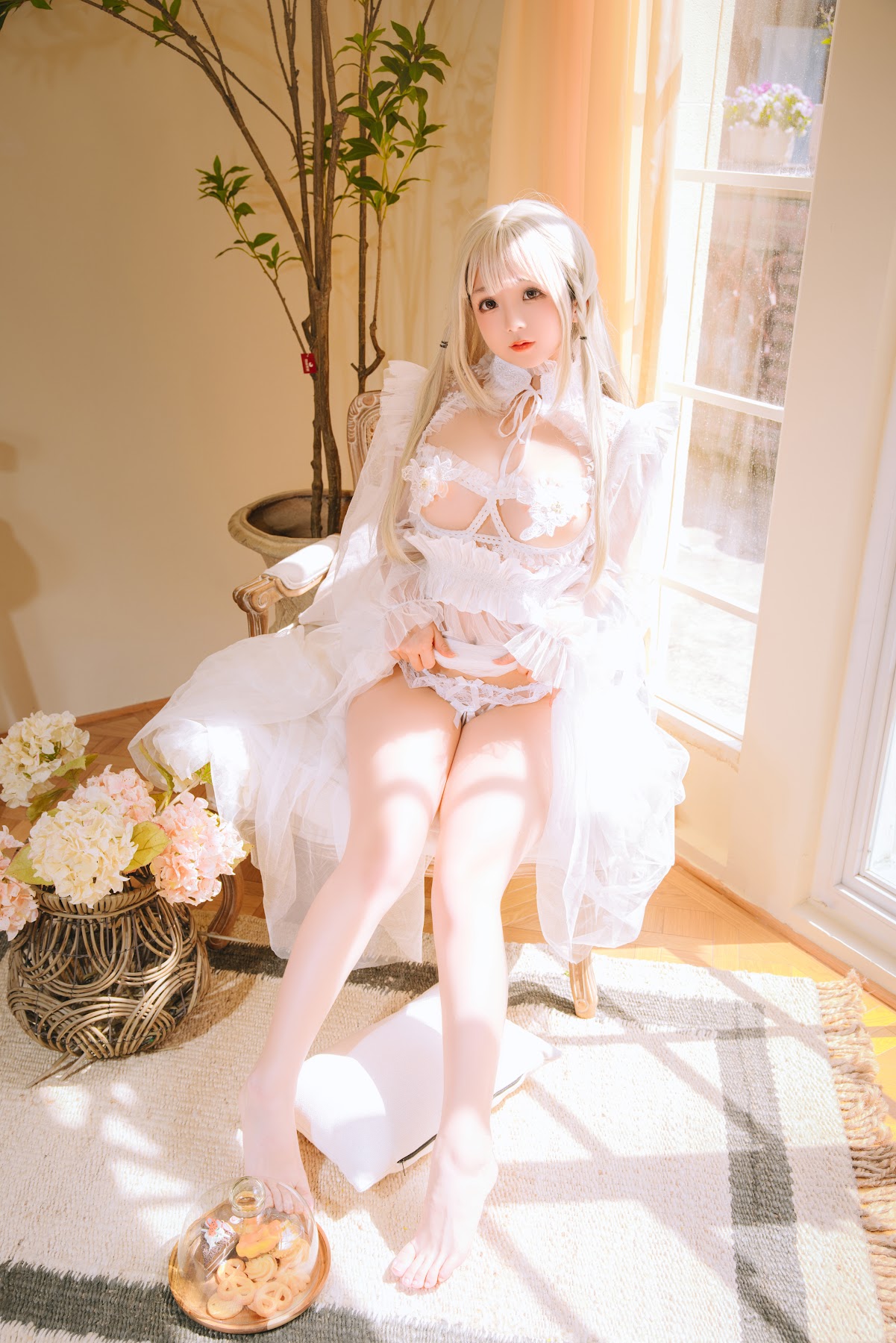 Coser@日奈娇 – 白纱衣 - P31