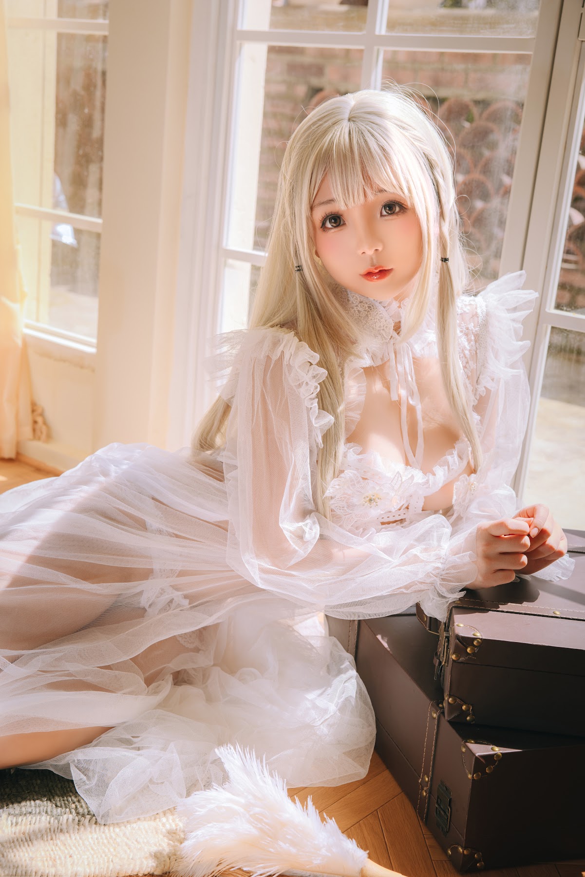 Coser@日奈娇 – 白纱衣 - P7