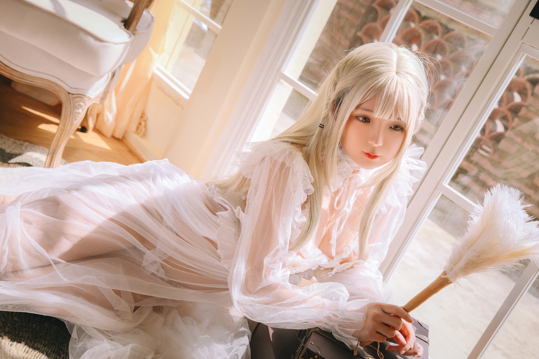 Coser@日奈娇 – 白纱衣 - P8