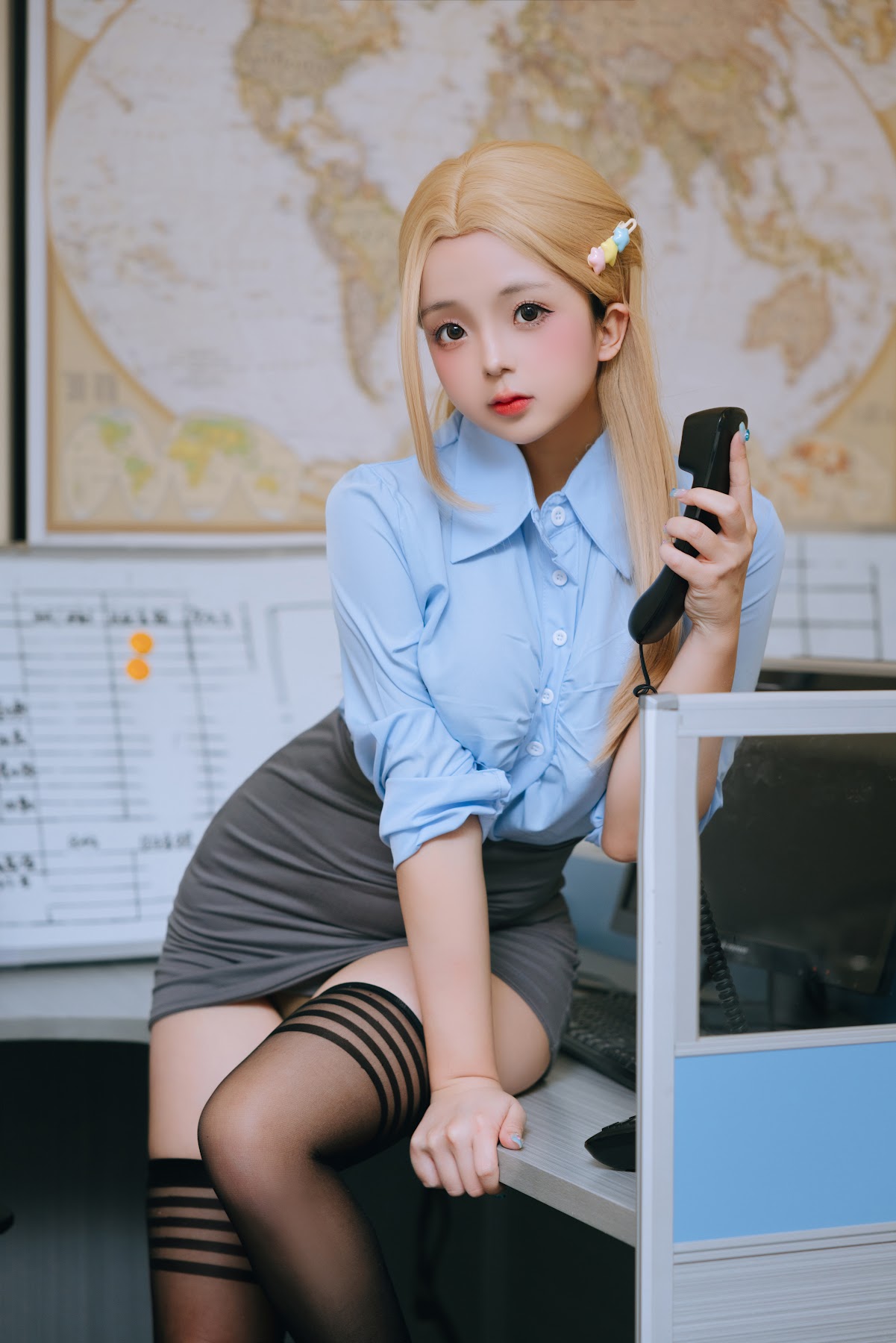 Coser@日奈娇 – 办公室 - P51