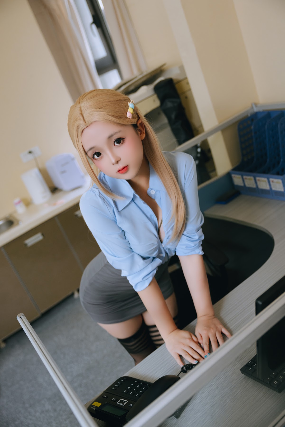 Coser@日奈娇 – 办公室 - P56