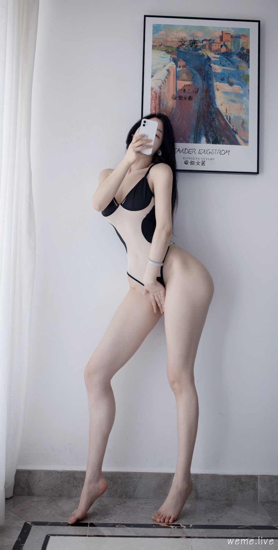 张鑫baby – 白色蕾丝 - P9