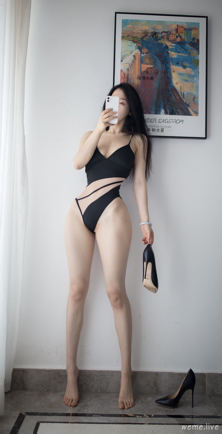 张鑫baby – 白色蕾丝 - P26