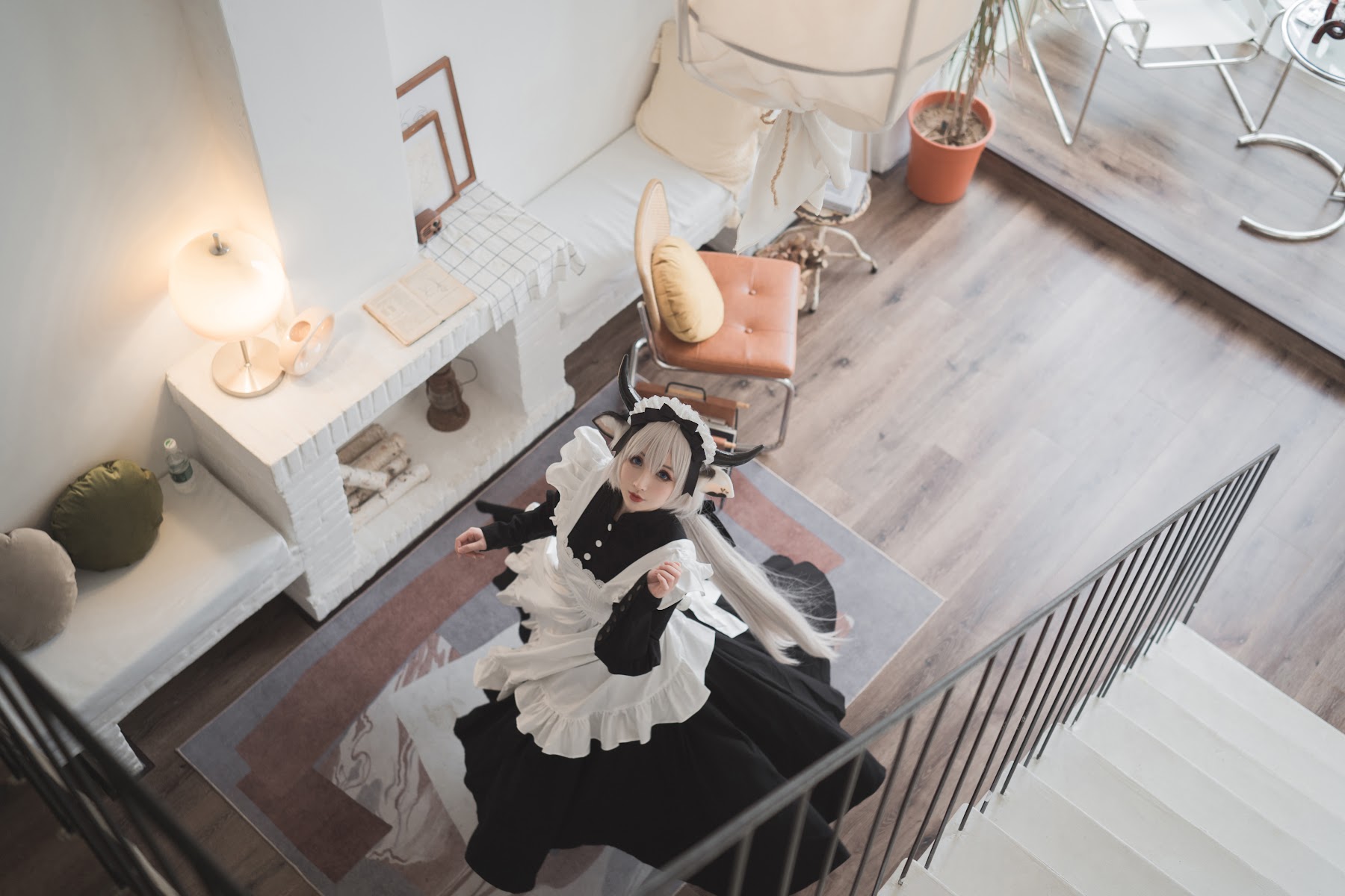 Coser@rioko凉凉子 Vol.063 贴心的奶牛女仆 - P44
