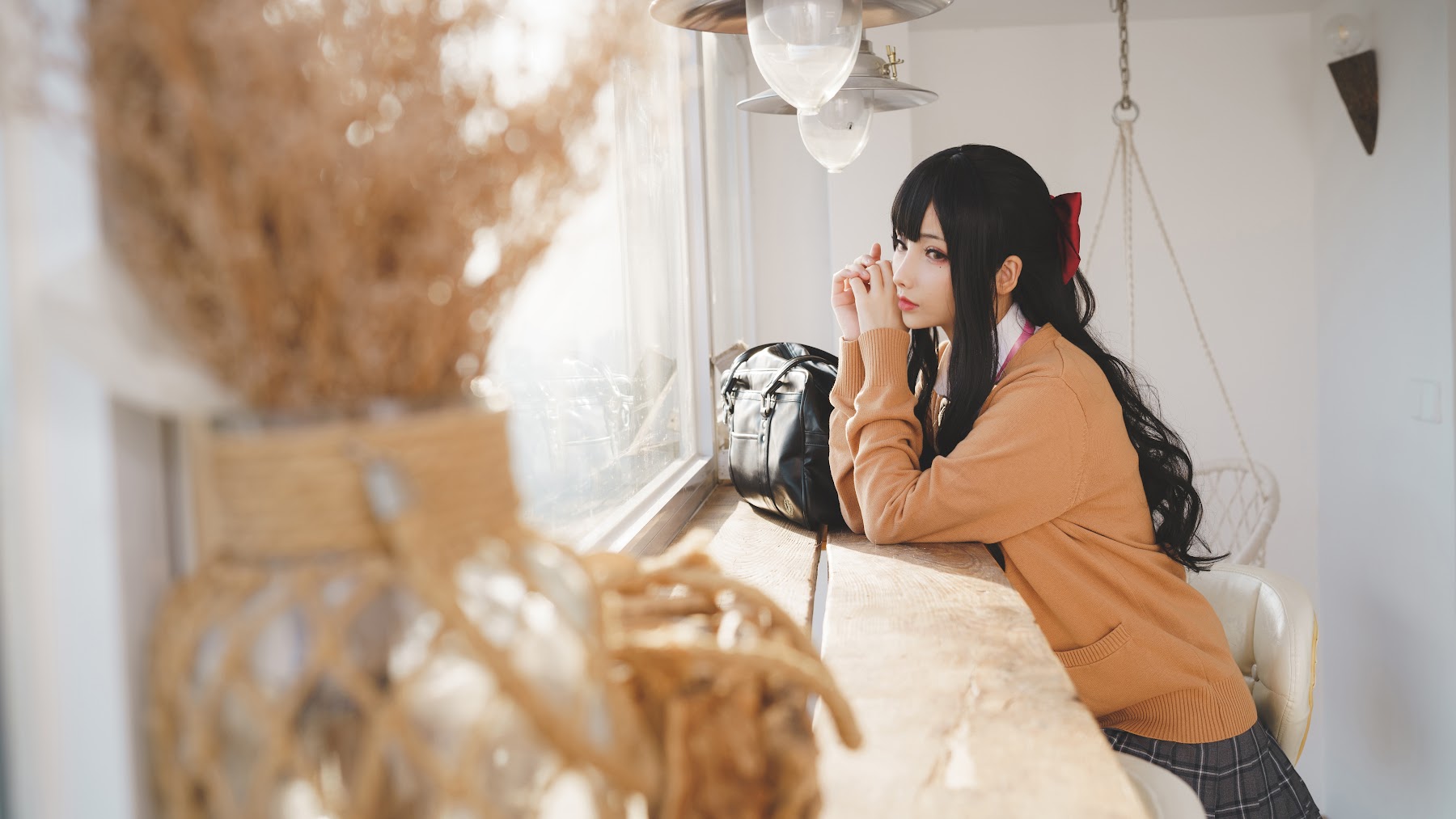 Coser@rioko凉凉子 Vol.060 放课后的学姐 - P1