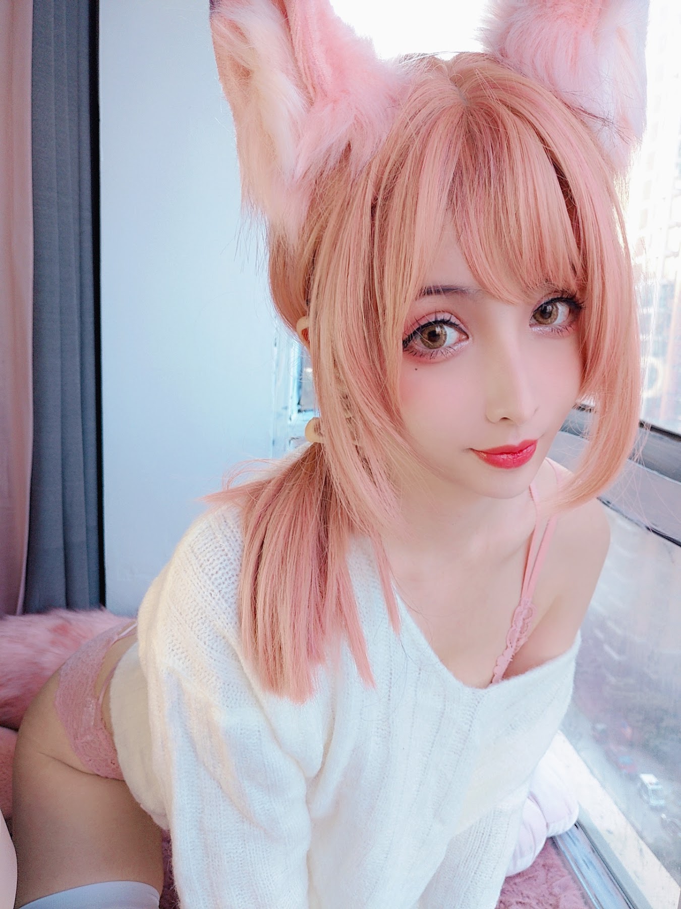 Coser@rioko凉凉子 Vol.050 家中的人妻狐 - P14