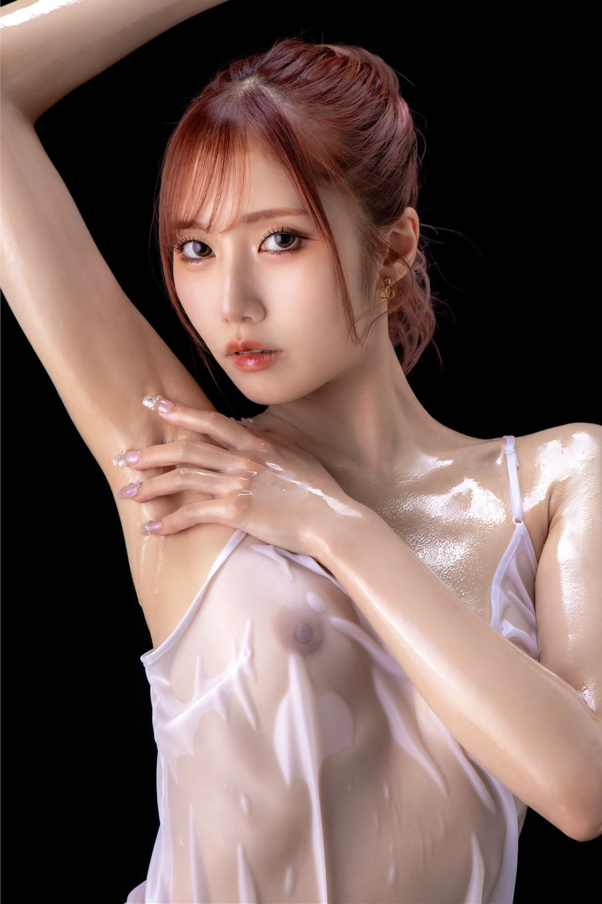 Amiri Saito 斎藤あみり, Prestige 写真集 「絶対的透け透けテカテカポーズブック」 Set.01 - P10