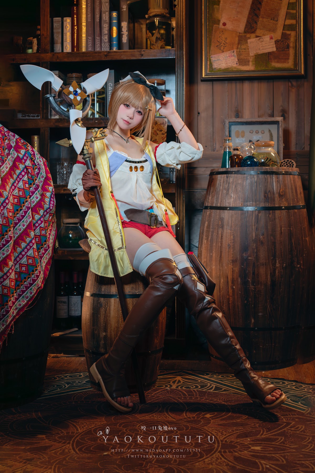 Coser@黏黏团子兔 – 『莱莎的秘密工坊』&和我交往吗 - P9