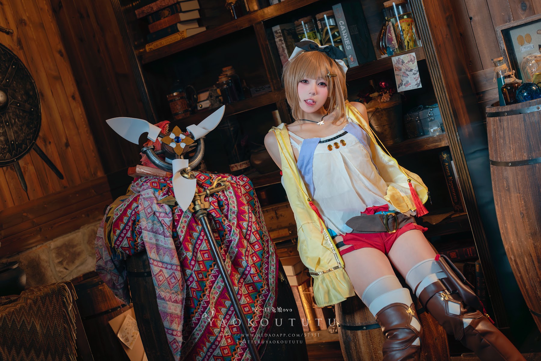 Coser@黏黏团子兔 – 『莱莎的秘密工坊』&和我交往吗 - P10