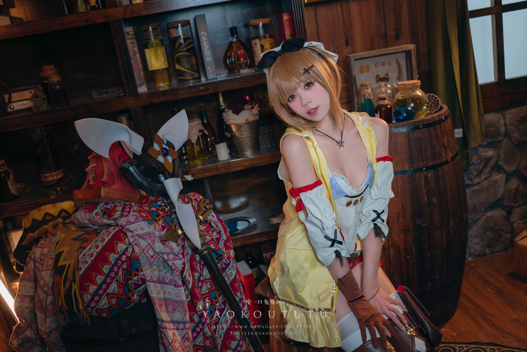 Coser@黏黏团子兔 – 『莱莎的秘密工坊』&和我交往吗 - P12