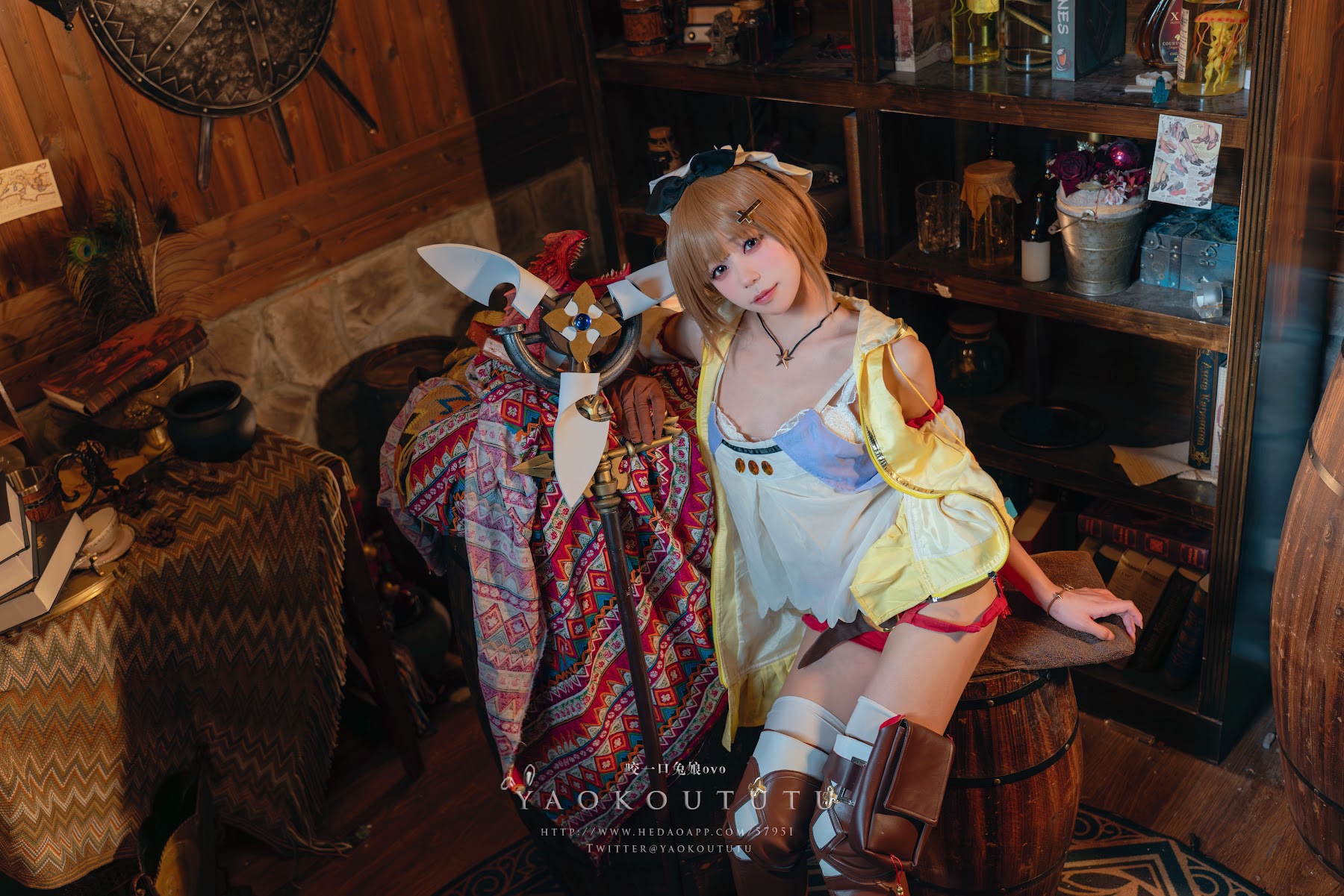 Coser@黏黏团子兔 – 『莱莎的秘密工坊』&和我交往吗 - P13