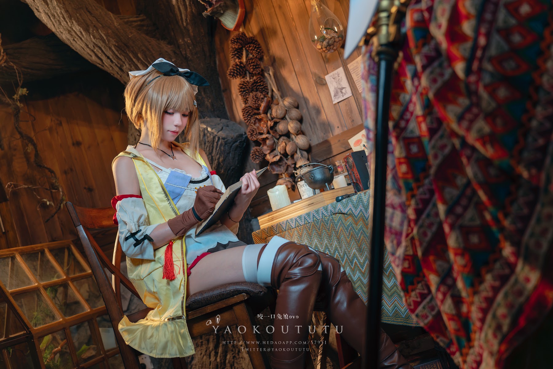 Coser@黏黏团子兔 – 『莱莎的秘密工坊』&和我交往吗 - P17