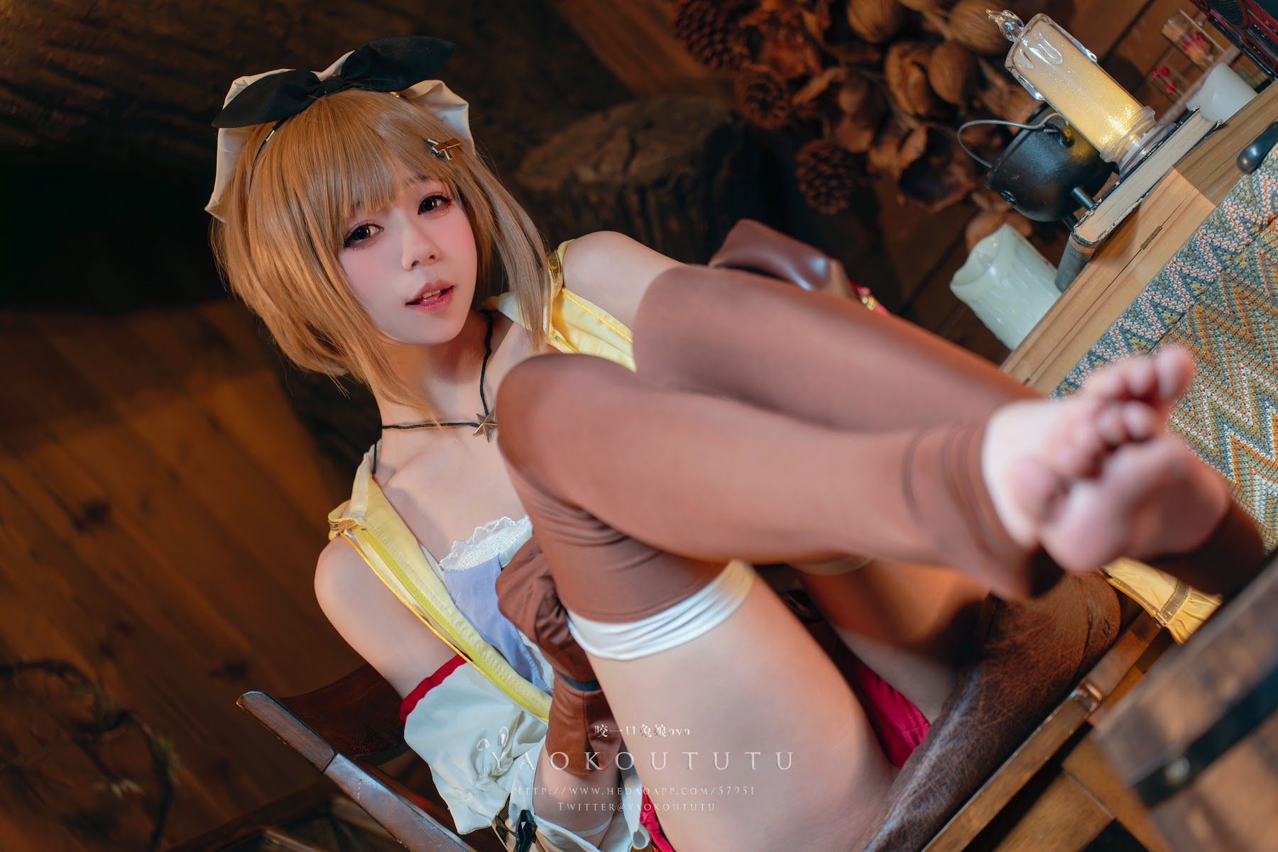 Coser@黏黏团子兔 – 『莱莎的秘密工坊』&和我交往吗 - P24