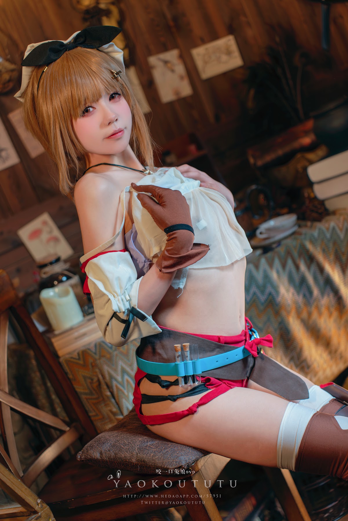 Coser@黏黏团子兔 – 『莱莎的秘密工坊』&和我交往吗 - P37