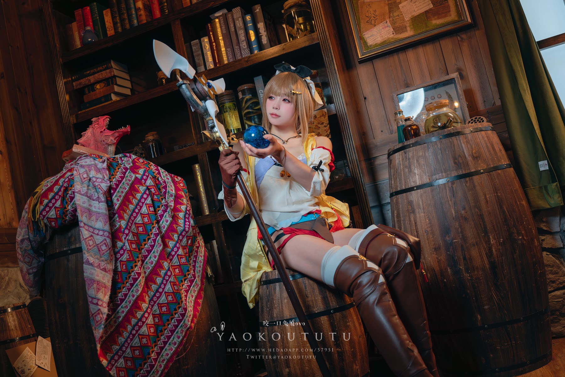 Coser@黏黏团子兔 – 『莱莎的秘密工坊』&和我交往吗 - P7
