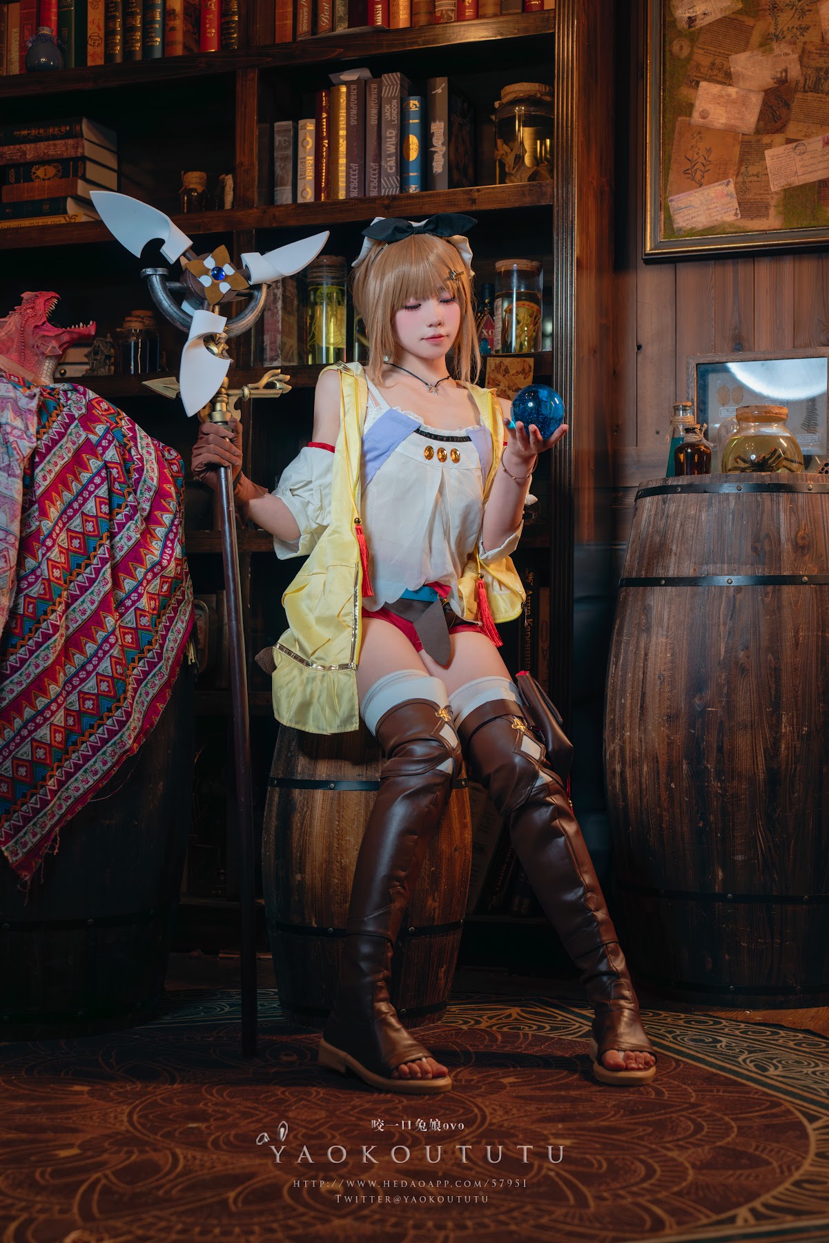 Coser@黏黏团子兔 – 『莱莎的秘密工坊』&和我交往吗 - P8
