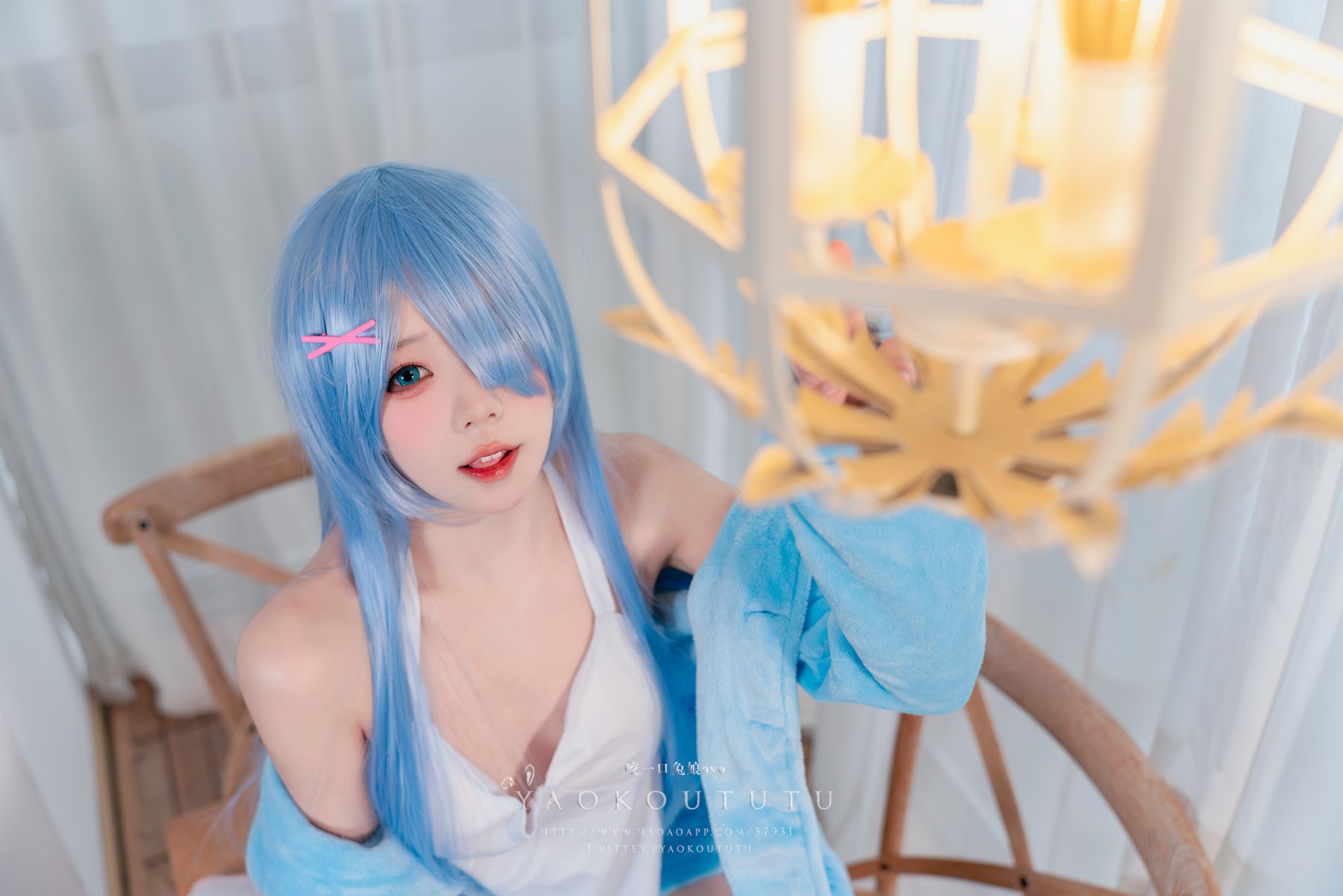 Coser@黏黏团子兔 – 『蕾姆喵喵』&小剧场 - P16