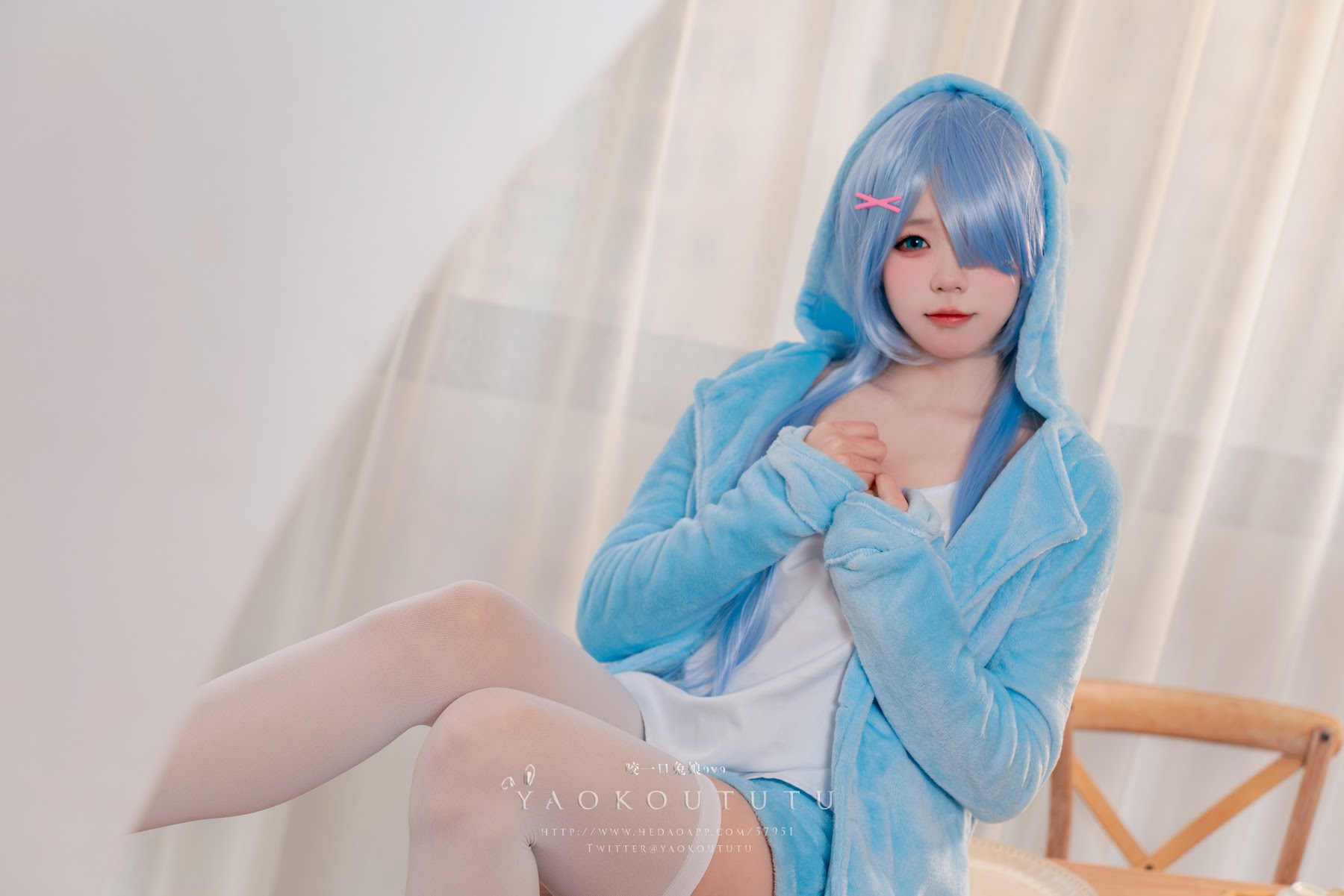 Coser@黏黏团子兔 – 『蕾姆喵喵』&小剧场 - P2