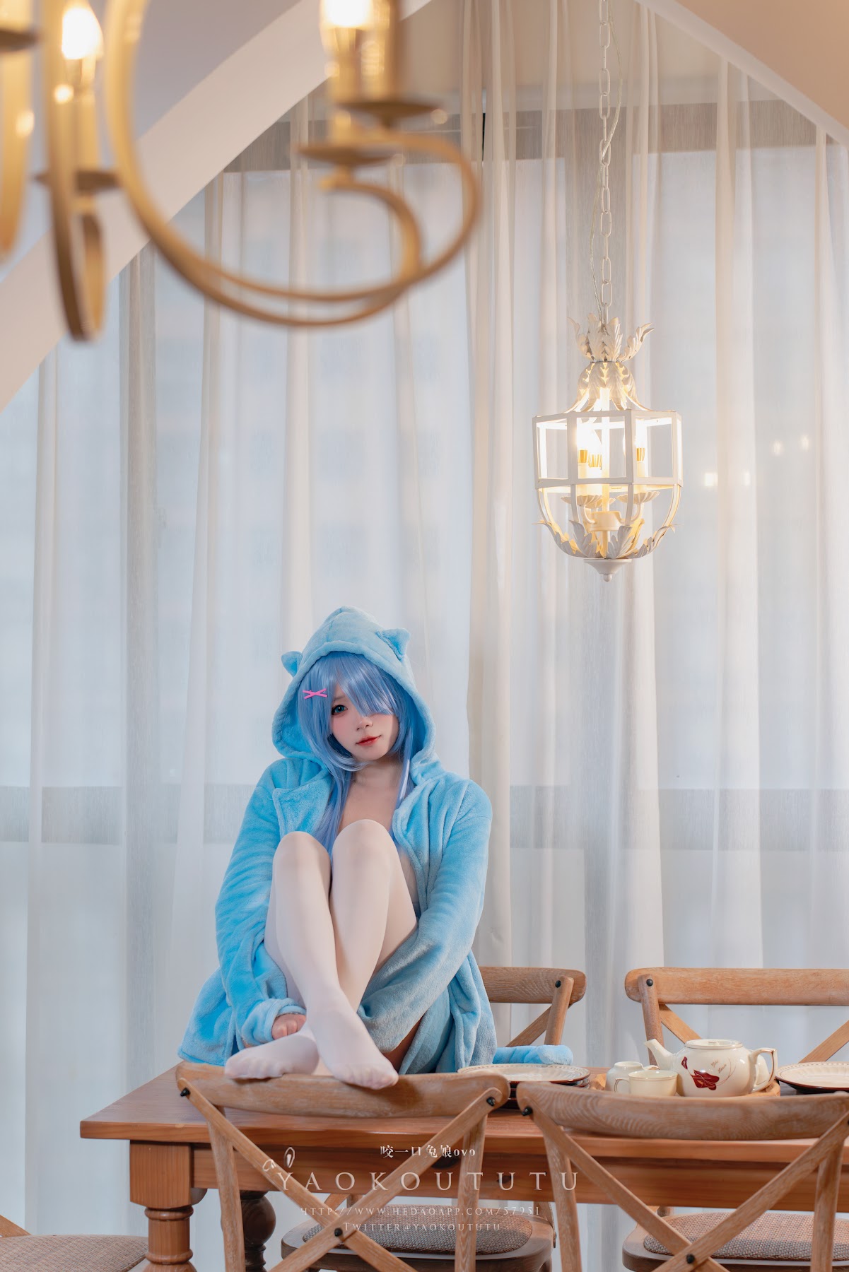 Coser@黏黏团子兔 – 『蕾姆喵喵』&小剧场 - P5